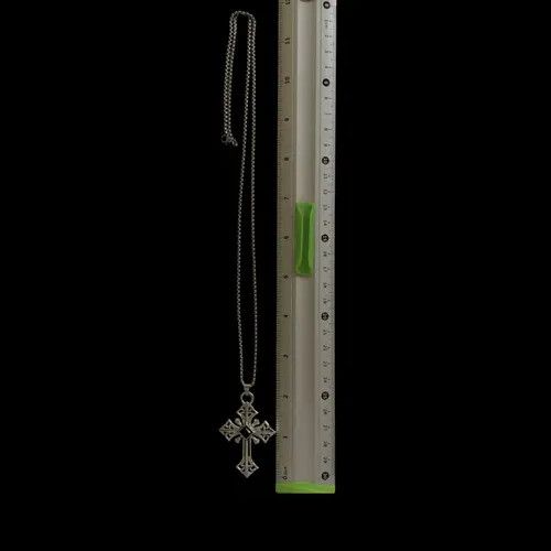 VIBE Cross Pendant Necklace Punk Chain Size ONE SIZE - 5 Thumbnail