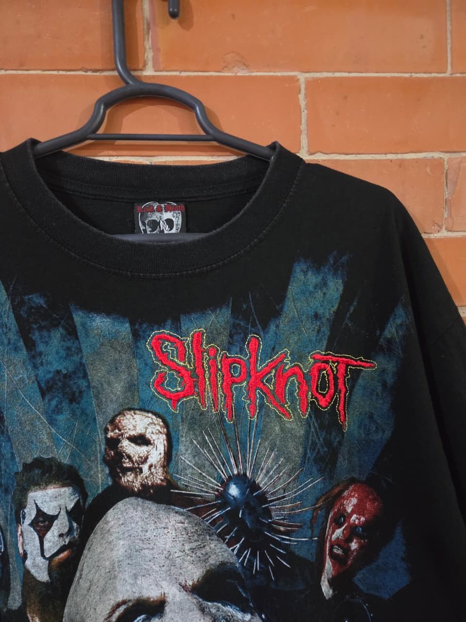 Band Tees Slipknot 5th the grey chapter Tee Size US XL / EU 56 / 4 - 3 Thumbnail