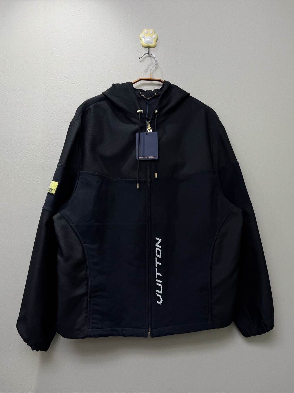 Louis Vuitton Louis Vuitton Logo Zip Up Hoodie Size 54 Size US L / EU 52-54 / 3 - 1 Thumbnail