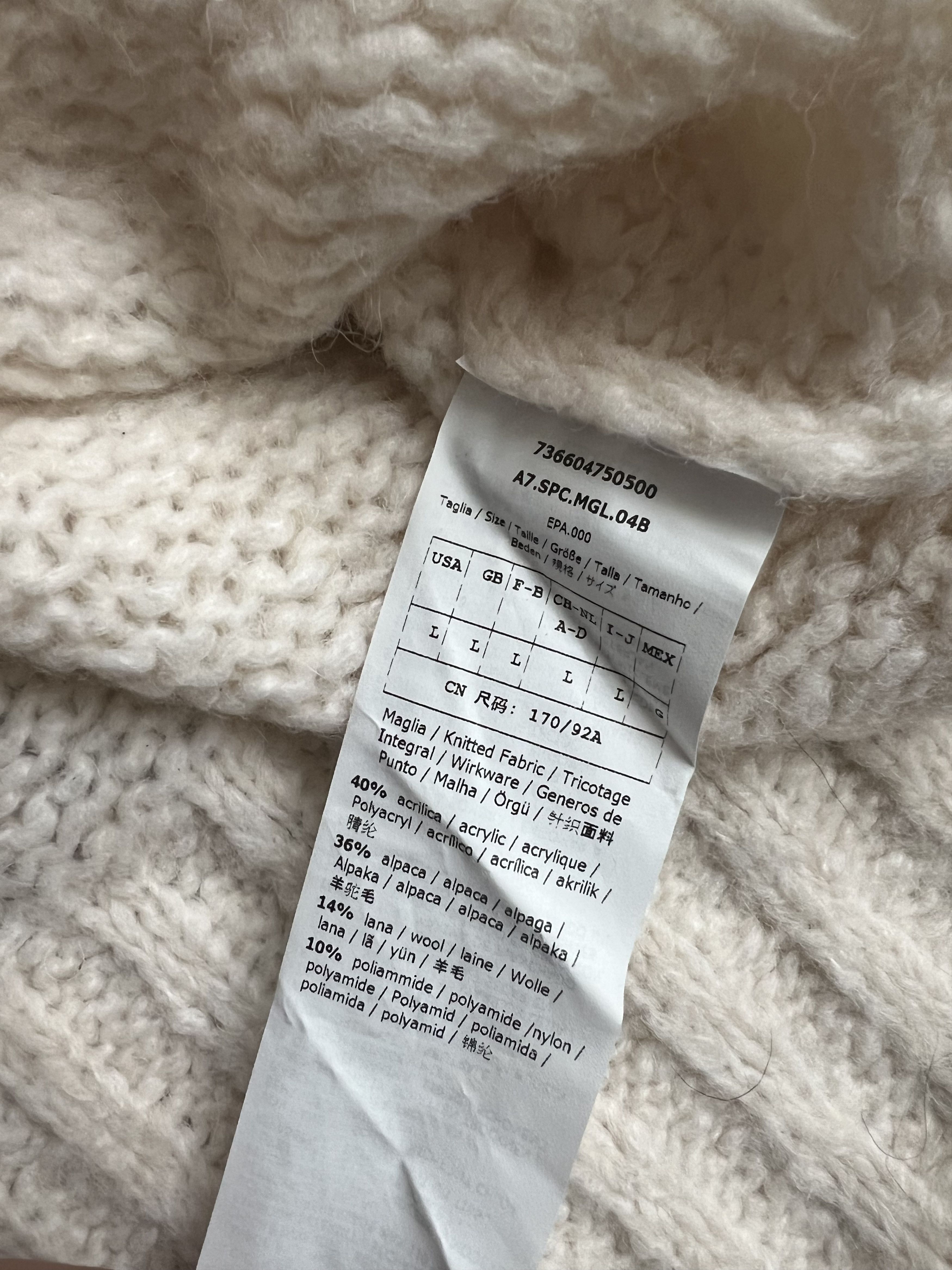Sportmax Sportmax Sweater Pullover Women’s Size L / US 10 / IT 46 - 3 Thumbnail
