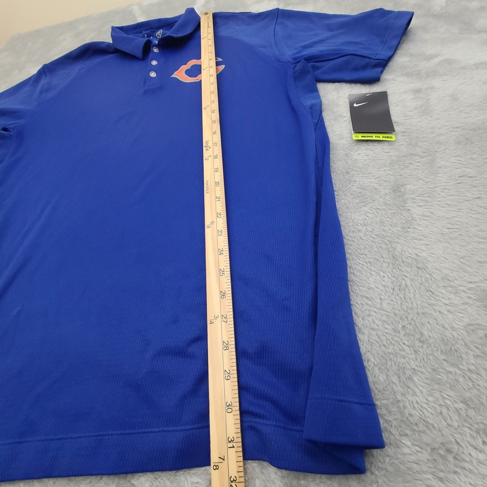 Nike Nike Chicago Cubs Polo Shirt Mens Large 2XL Blue Authentic Size US XXL / EU 58 / 5 - 9 Thumbnail