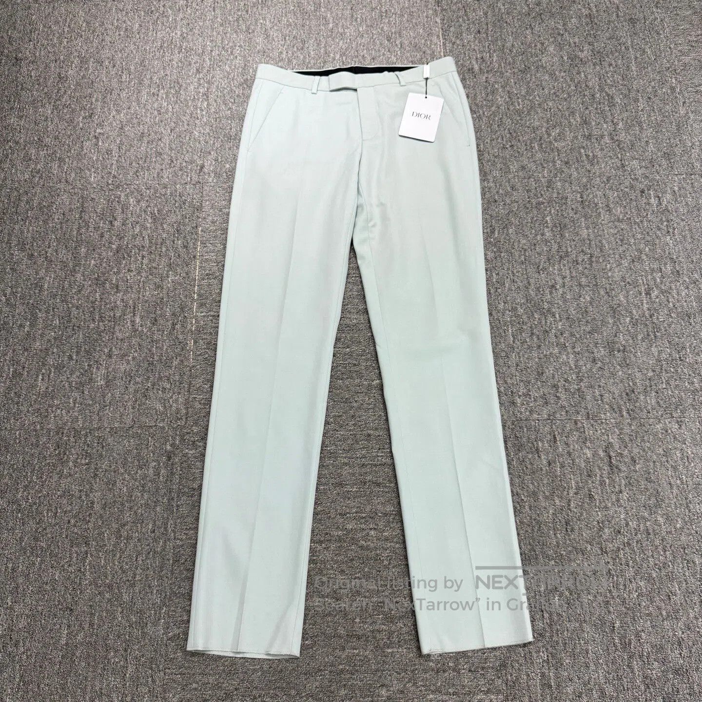 Dior Dior Solid-color wool casual pants| Size US 32 / EU 48 - 1 Thumbnail