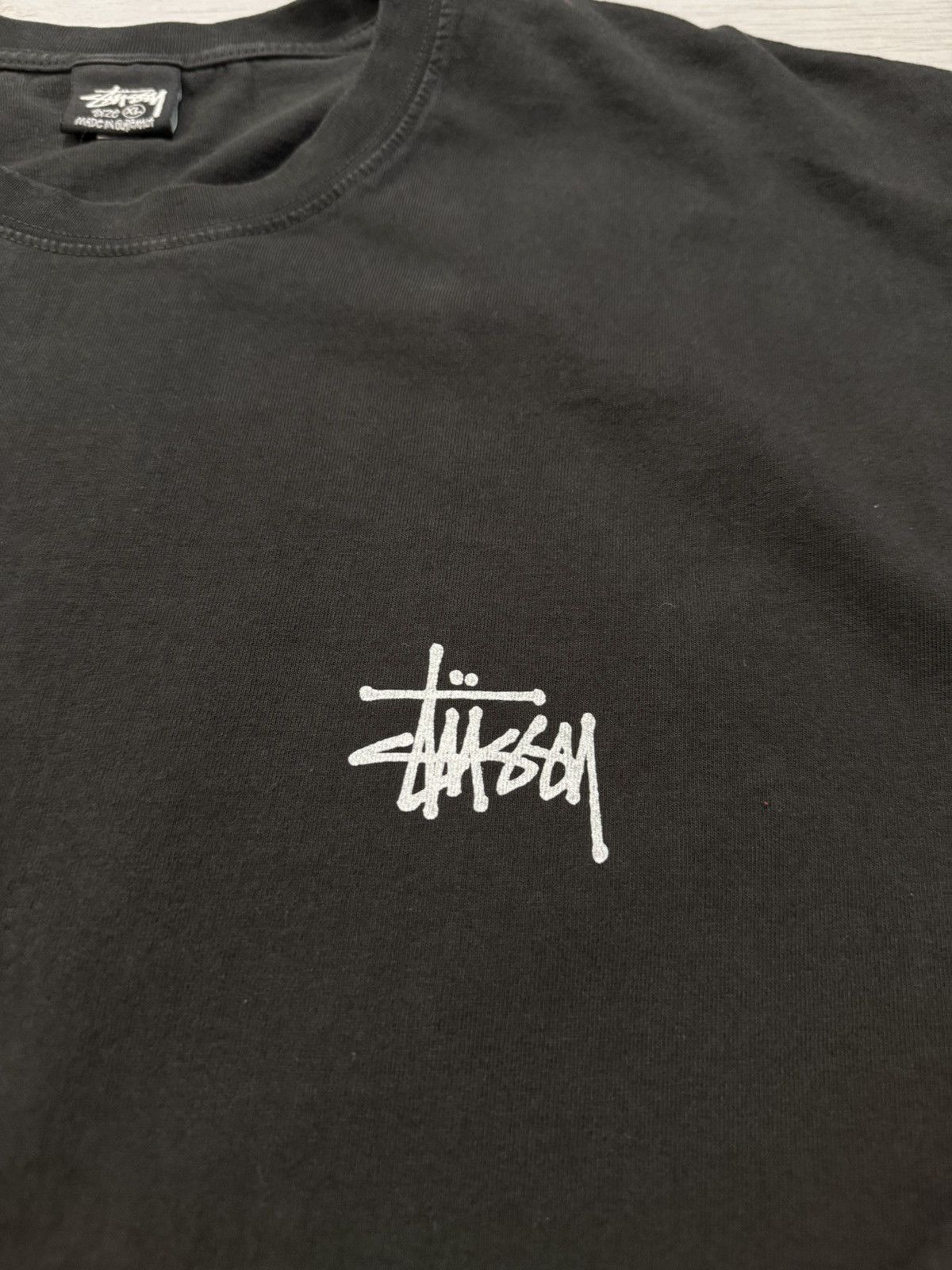 Stussy Y2K Stussy Basic Logo Long Sleeve Tee Size US XL / EU 56 / 4 - 7 Thumbnail