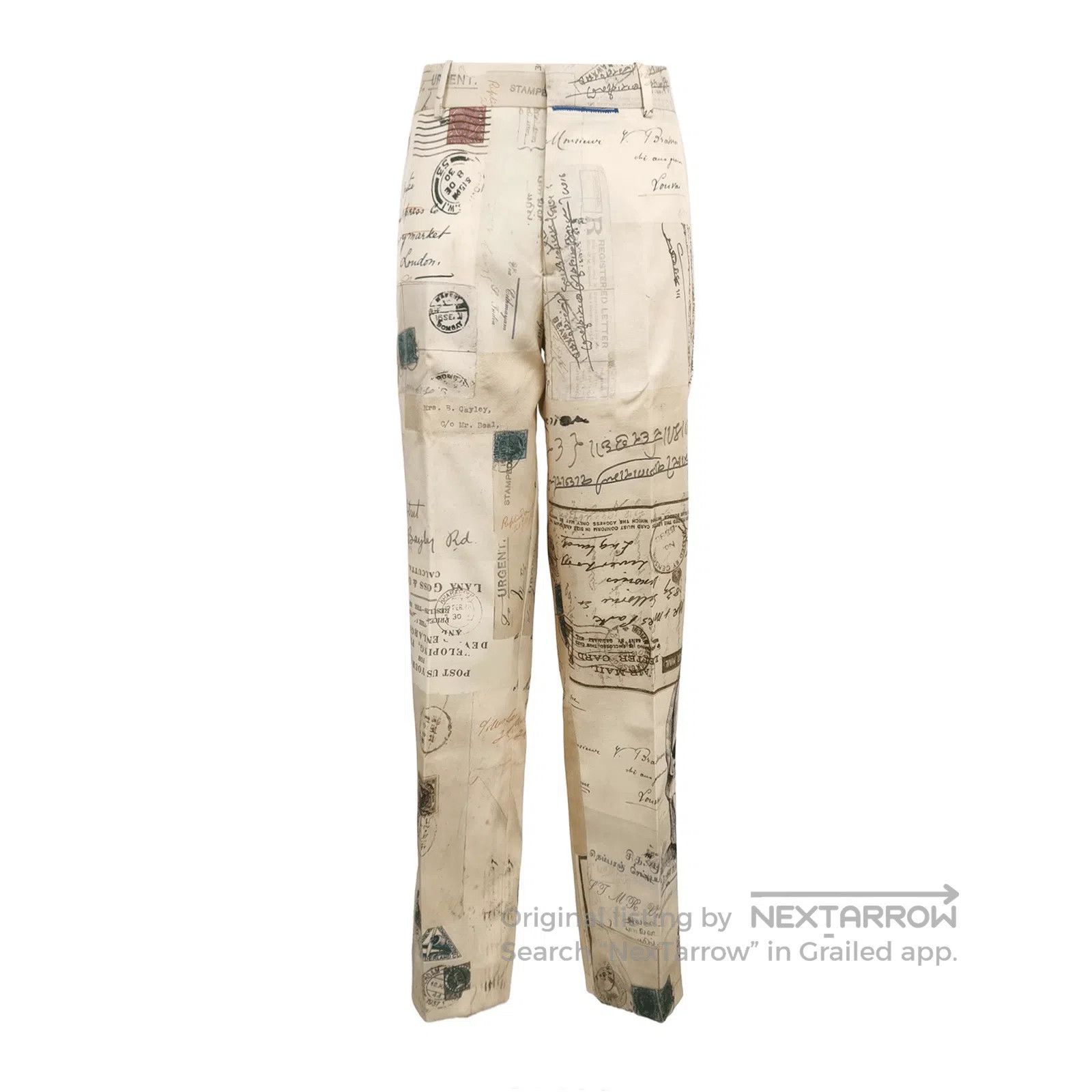 Alexander McQueen Alexander McQueen Animal World Silk Print Trousers. Size US 30 / EU 46 - 1 Thumbnail