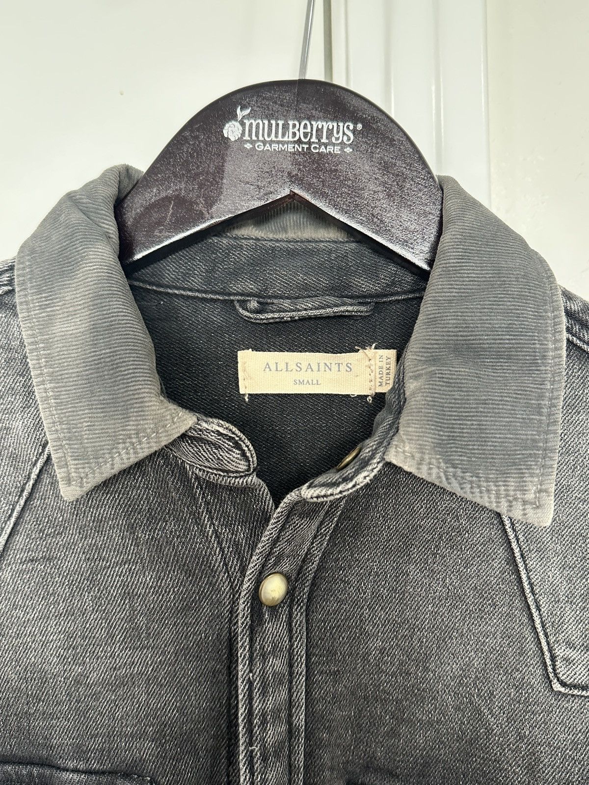 Allsaints All Saints Denim Button Up Shirt Size US S / EU 44-46 / 1 - 4 Thumbnail