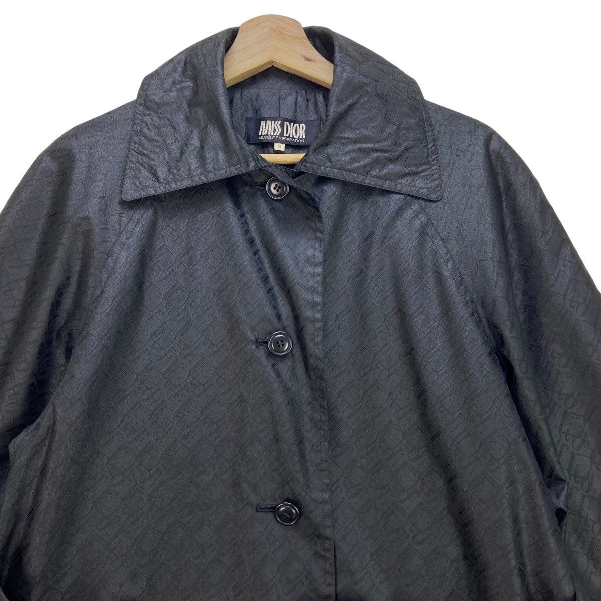 Vintage Miss Dior Modele Exportation Monogram Long Jacket Size M / US 6-8 / IT 42-44 - 2 Thumbnail