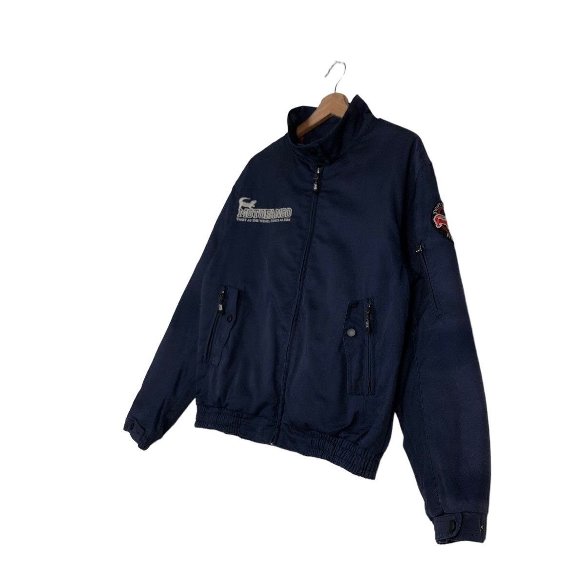 Hein Gericke 🔥90’s Vtg Bomber Jacket Racing Japan Motofango Big Logo Size US L / EU 52-54 / 3 - 3 Thumbnail