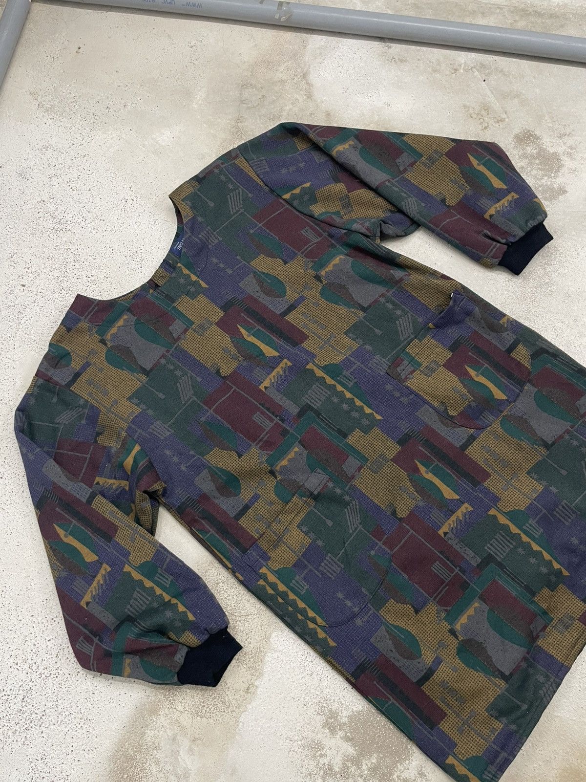 Japanese Brand Fashion Ino-House Abstract Japanese Motive Size L / US 10 / IT 46 - 3 Thumbnail