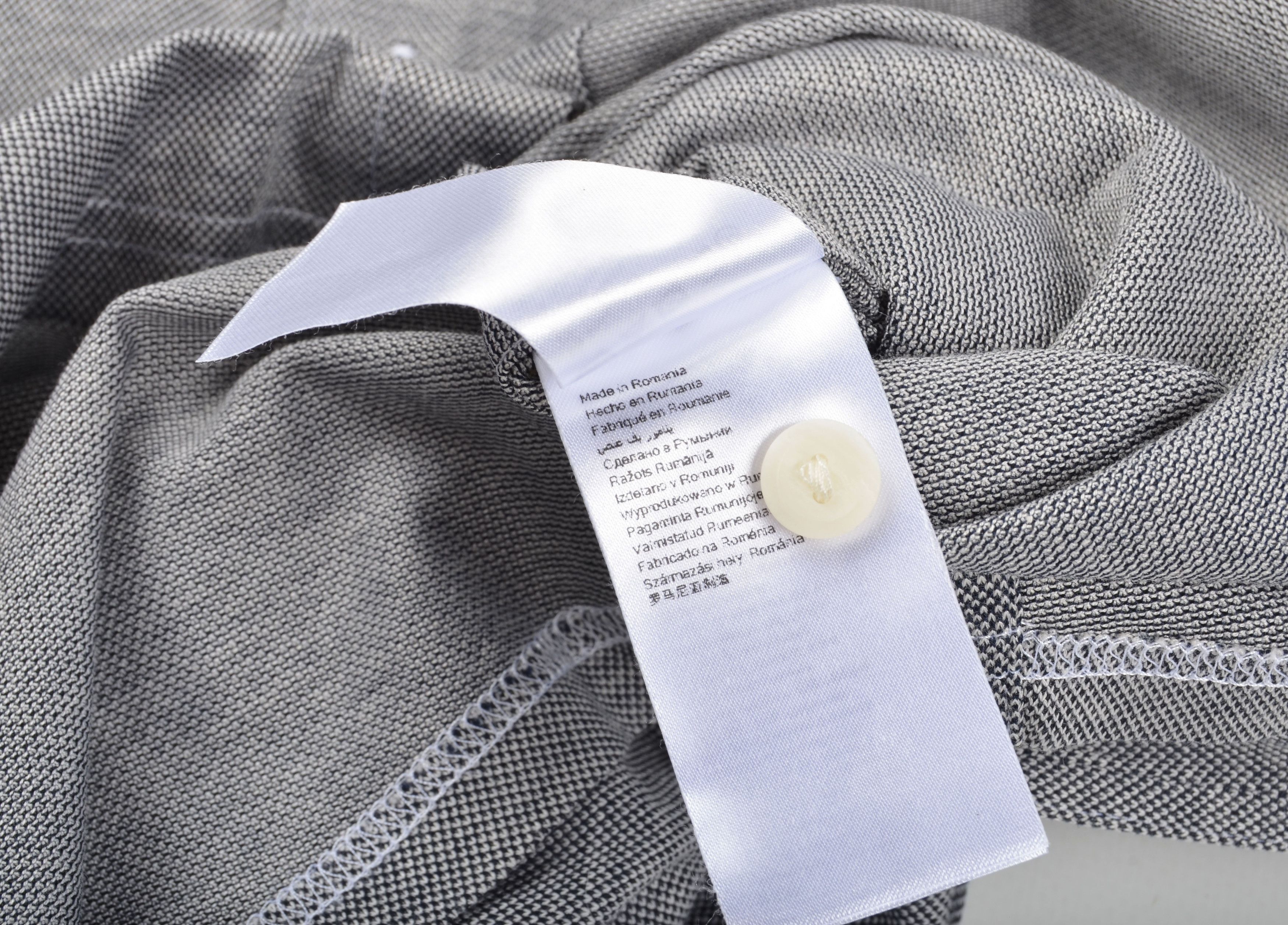 Eton Eton Men's Casual Gray Slim Fit Long Sleeve Shirt Size US M / EU 48-50 / 2 - 6 Thumbnail