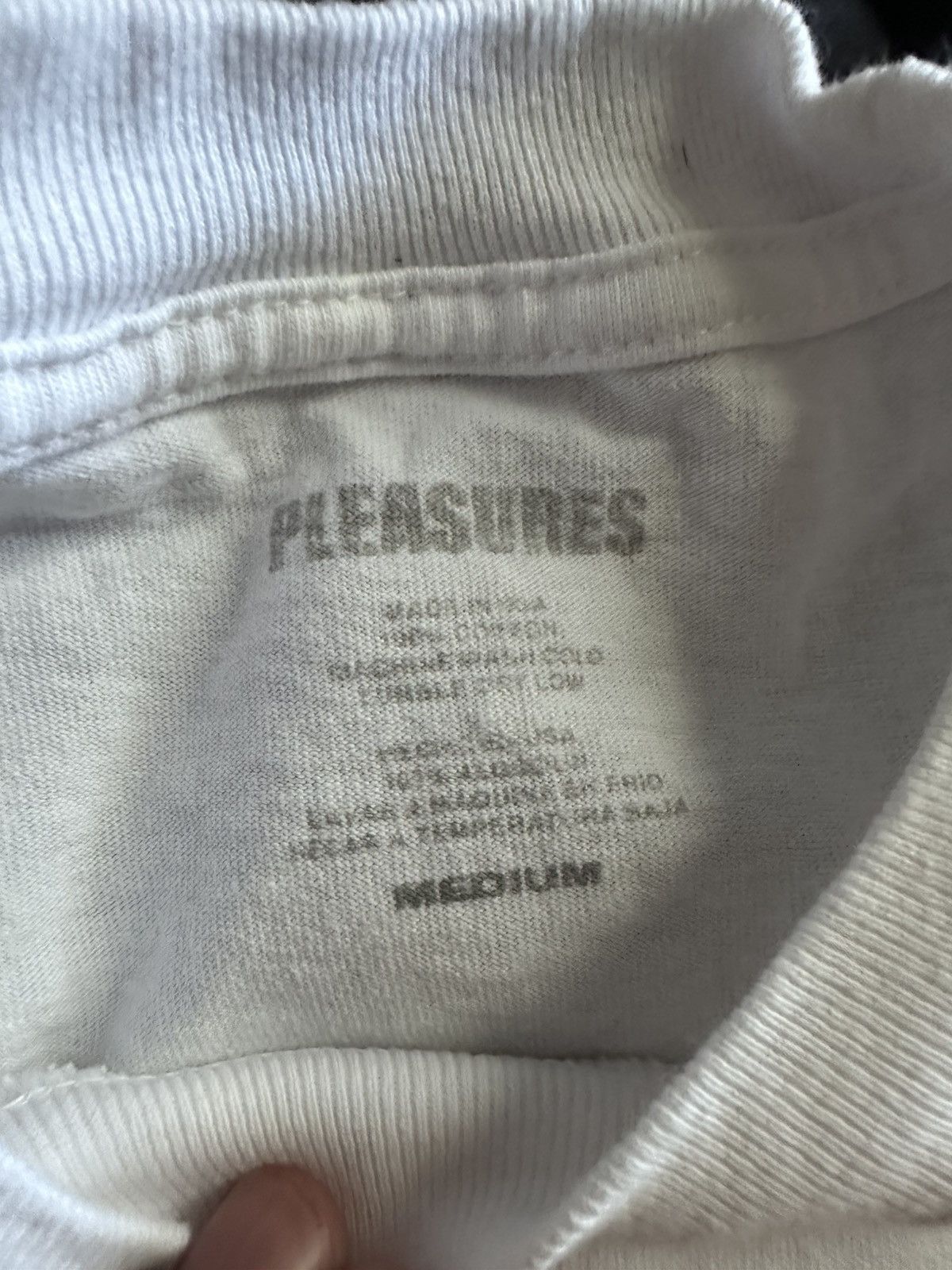 Pleasures Pleasures T shirt White Size US M / EU 48-50 / 2 - 3 Thumbnail