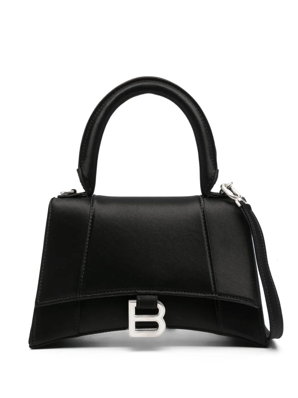 Balenciaga o1tr1nto0226 Size: OS / Hourglass Small Handbag in Black Size ONE SIZE - 1 Thumbnail