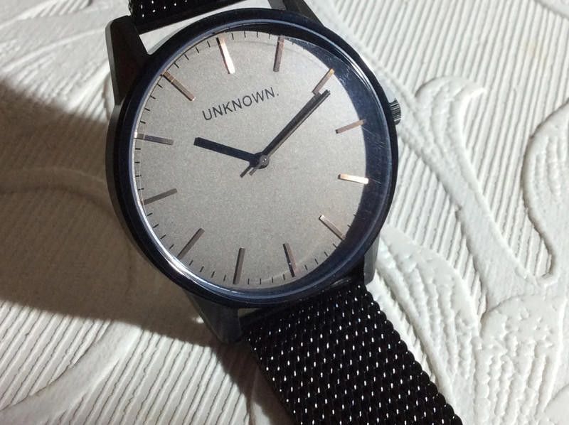 Designer Unknown black mesh bracelet watch Size ONE SIZE - 8 Thumbnail