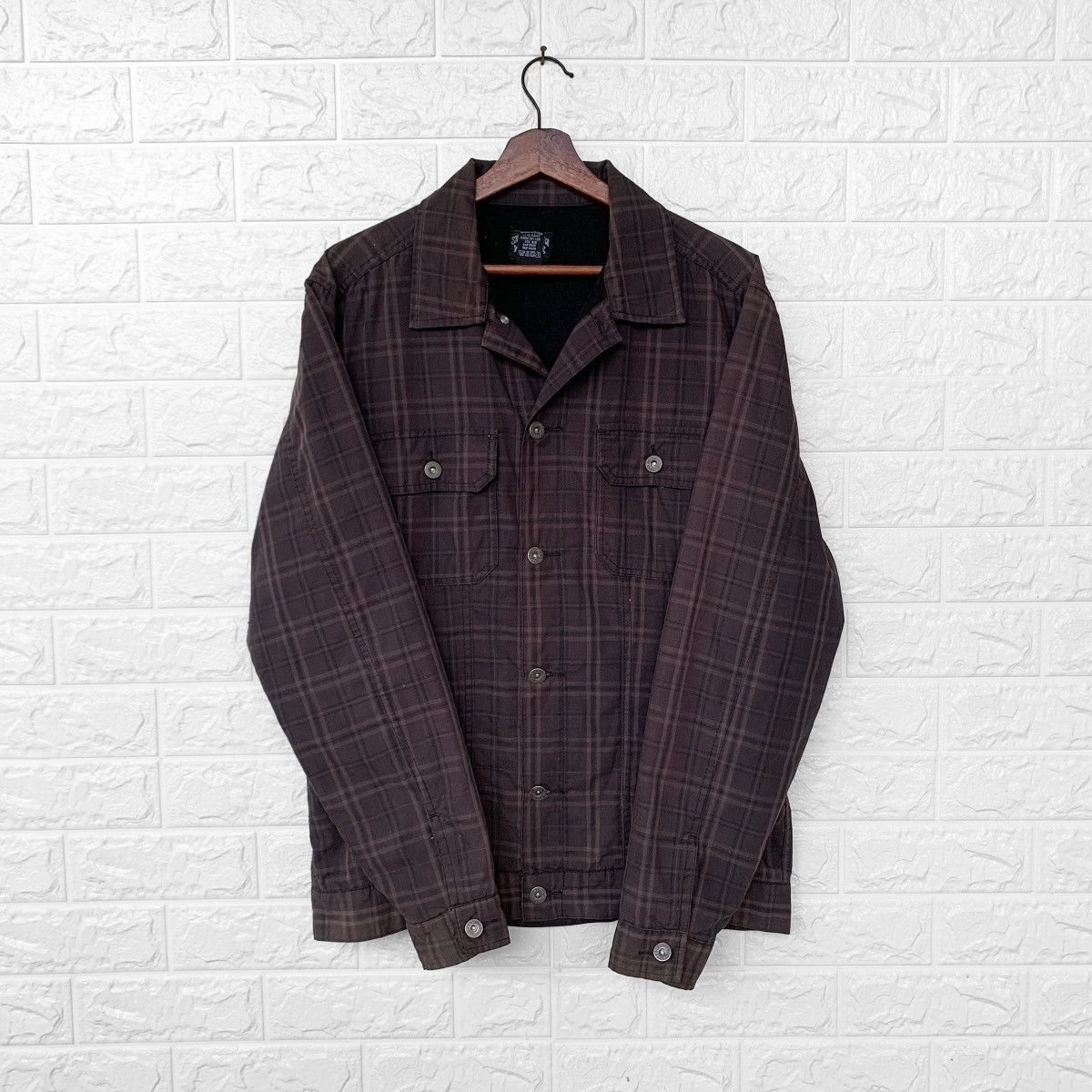Stussy STUSSY GARMENT WORKGEAR CHECKERED PLAID BUTTON JACKET Size US L / EU 52-54 / 3 - 3 Thumbnail