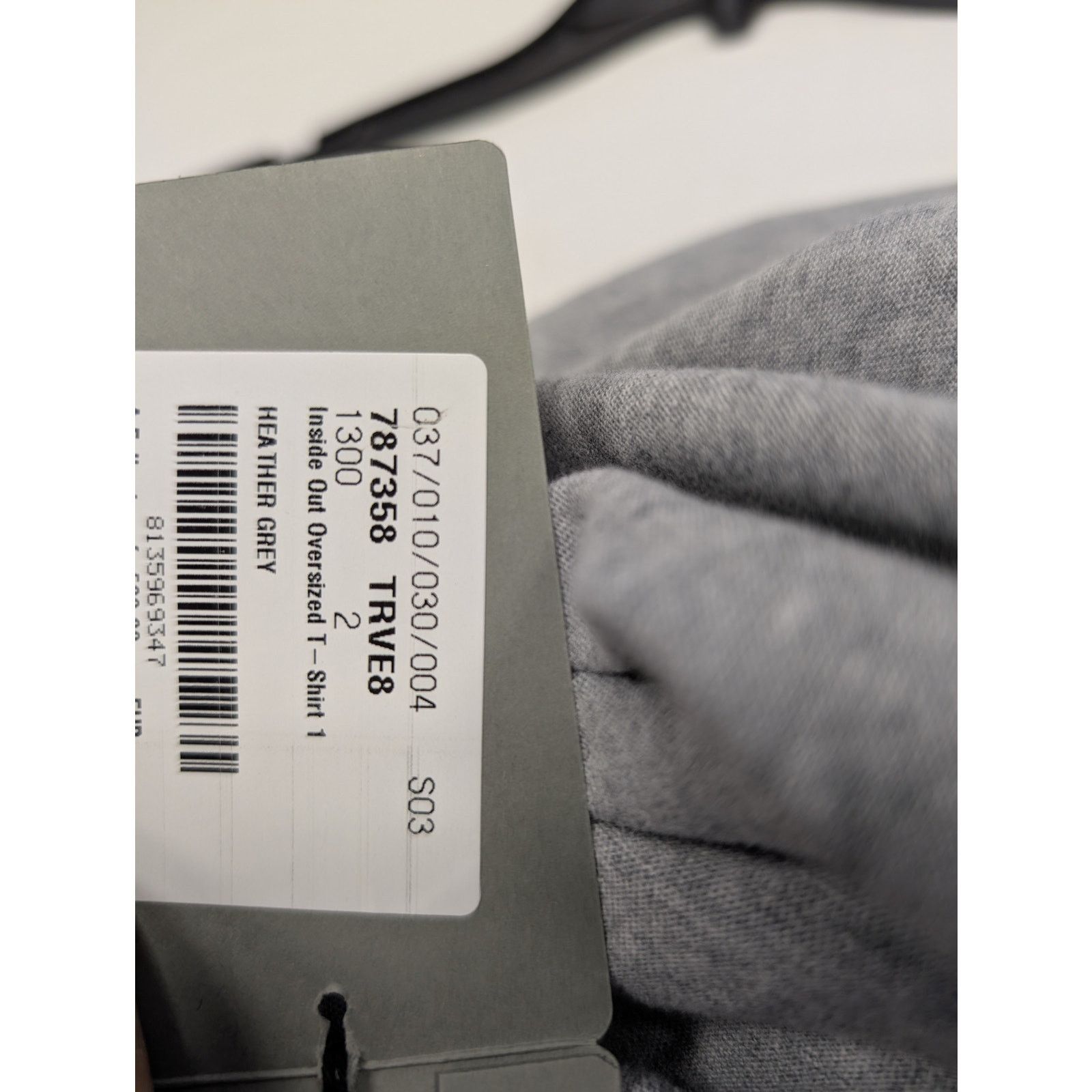 Balenciaga × eBay o1rshd1 Inside Out Oversized T-Shirt in Heather Grey Size US M / EU 48-50 / 2 - 19 Thumbnail