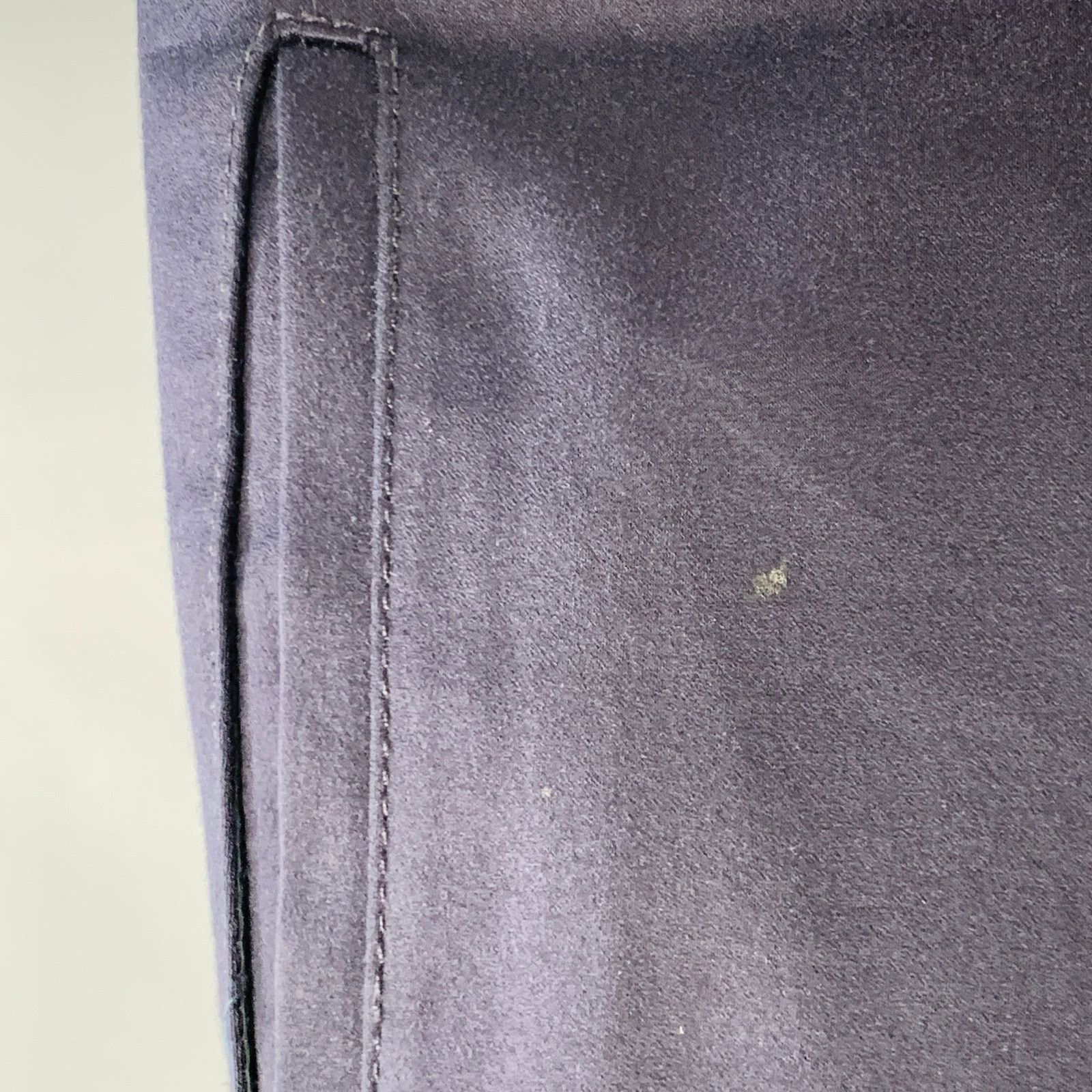 Lanvin LANVIN Size 32 Navy Cotton Ankle Zip Flat Front Dress Pants Size US 32 / EU 48 - 7 Thumbnail