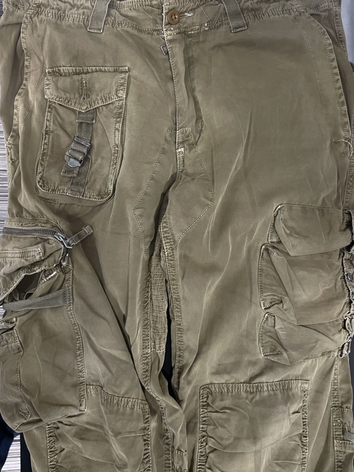 Polo Ralph Lauren Vintage 90 Polo Ralph Lauren Military Paratrooper Cargo pant Size US 34 / EU 50 - 2 Thumbnail