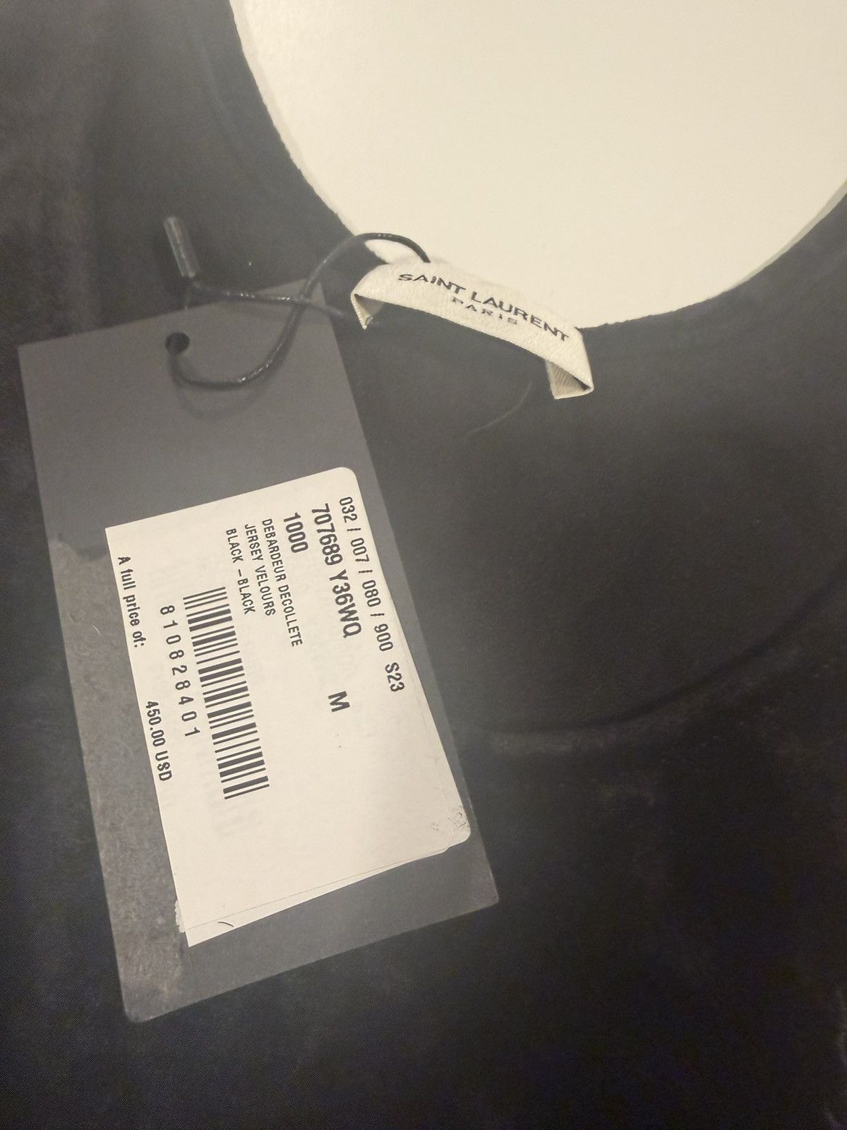 Saint Laurent Paris Saint Laurent men’s velvet tank. M. $490 Size US M / EU 48-50 / 2 - 4 Thumbnail