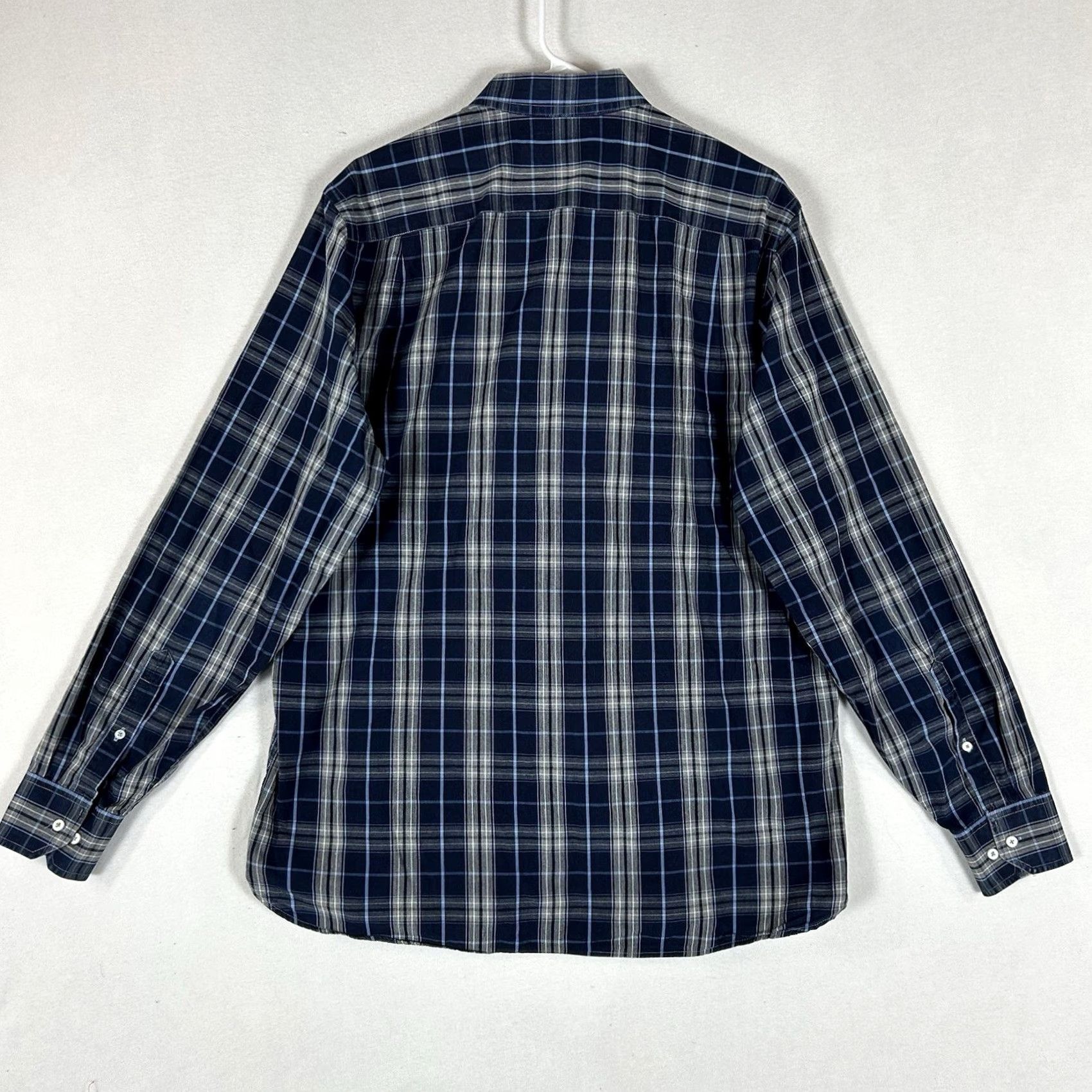 Southern Tide Southern Tide Classic Fit Long Sleeve Button Up Shirt Mens Large Blue Plaid Top Size US L / EU 52-54 / 3 - 5 Thumbnail