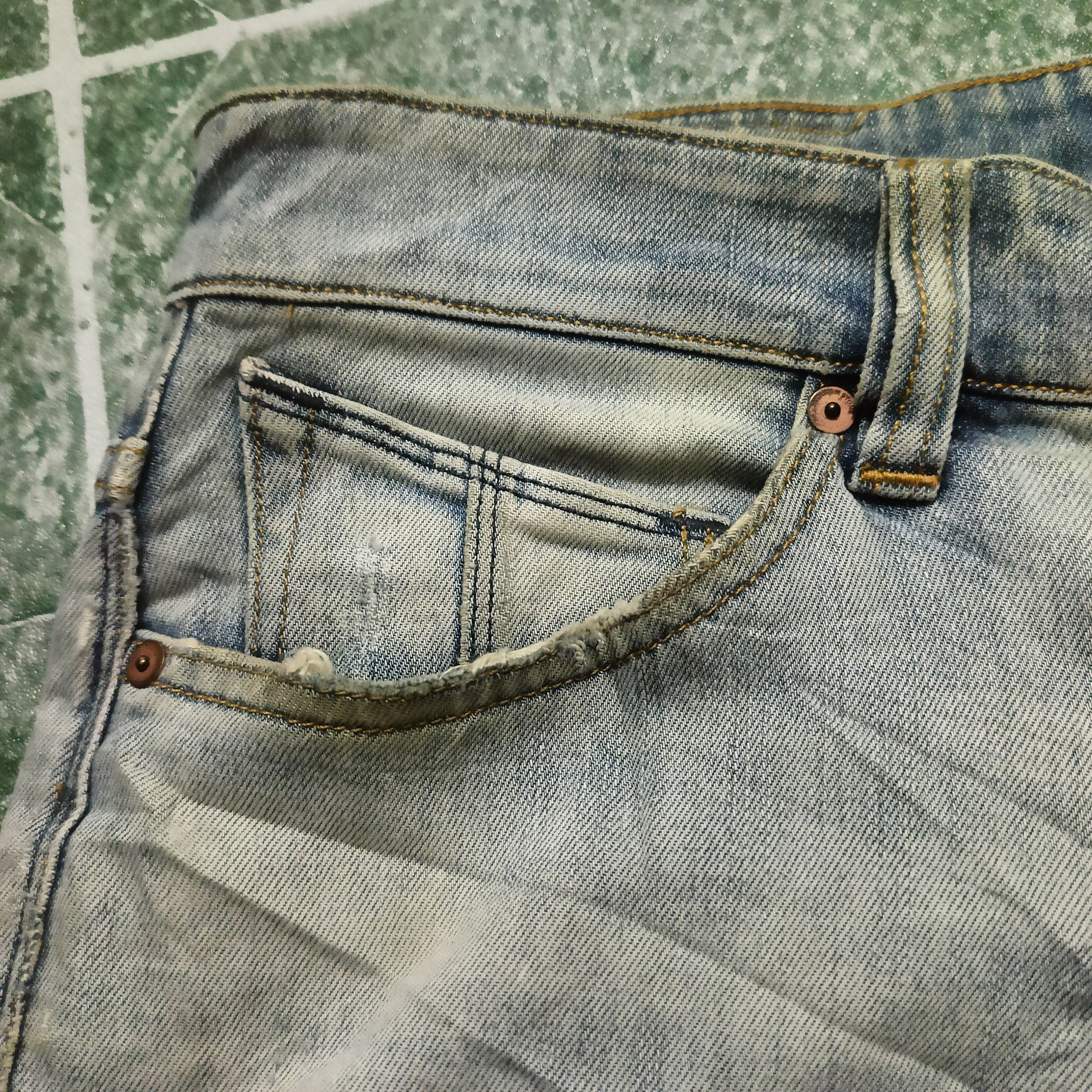 Volcom Volcom Stone Distressed denim Solver Modern Straight Size US 35 - 8 Thumbnail