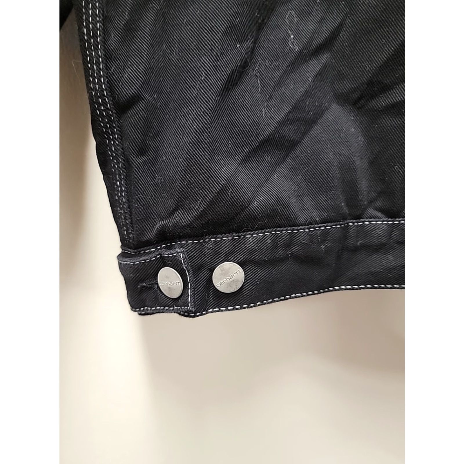 Carhartt Carhartt WORK IN PROGRESS DOUBLE FRONT JACKET Mens 2XL Black Cotton Jacket / Coat Mens Black 2XL Size US XXL / EU 58 / 5 - 7 Thumbnail