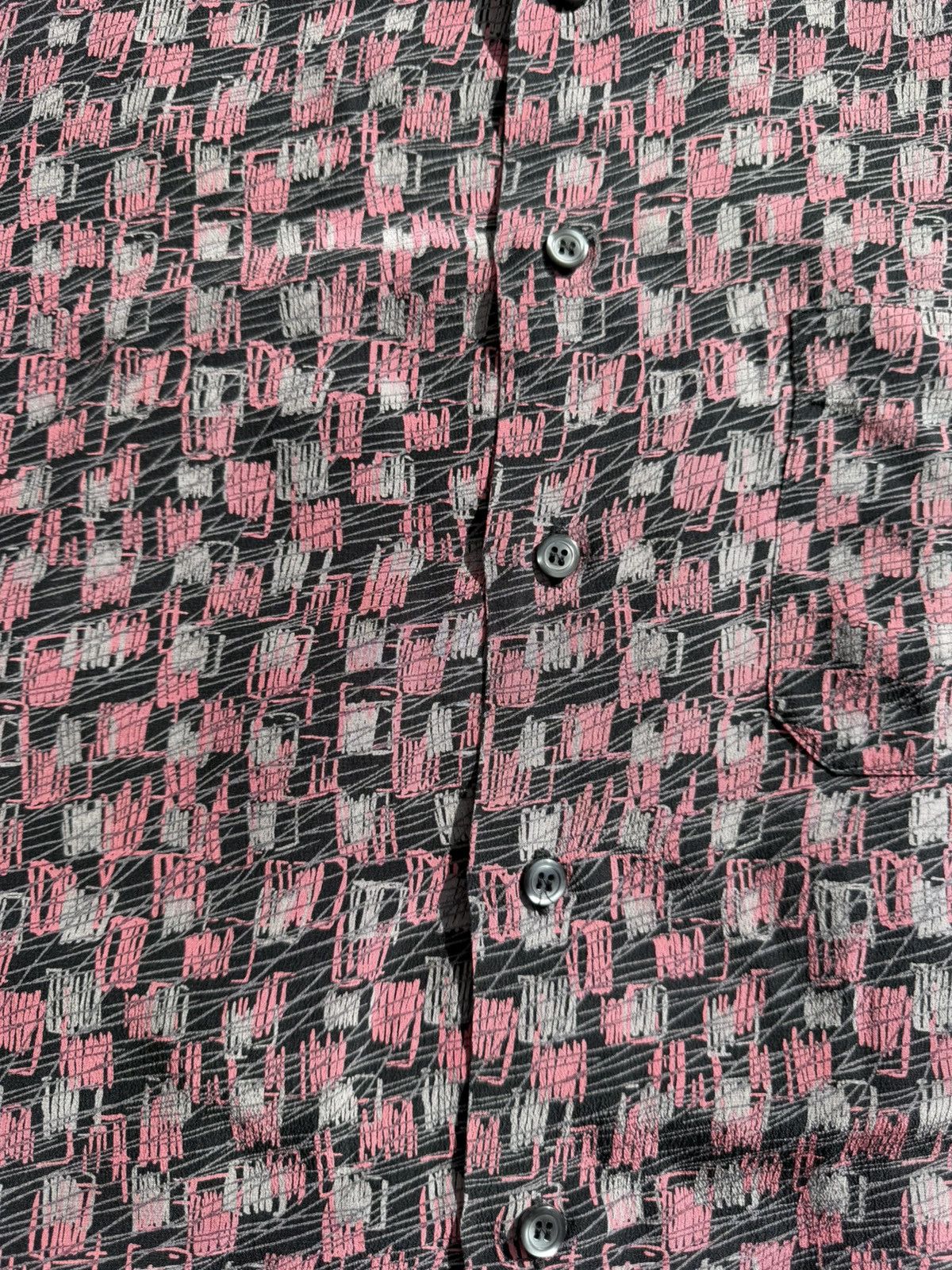 Gran Sasso Gran Sasso Silk Short Sleeve Shirt Size US M / EU 48-50 / 2 - 2 Thumbnail