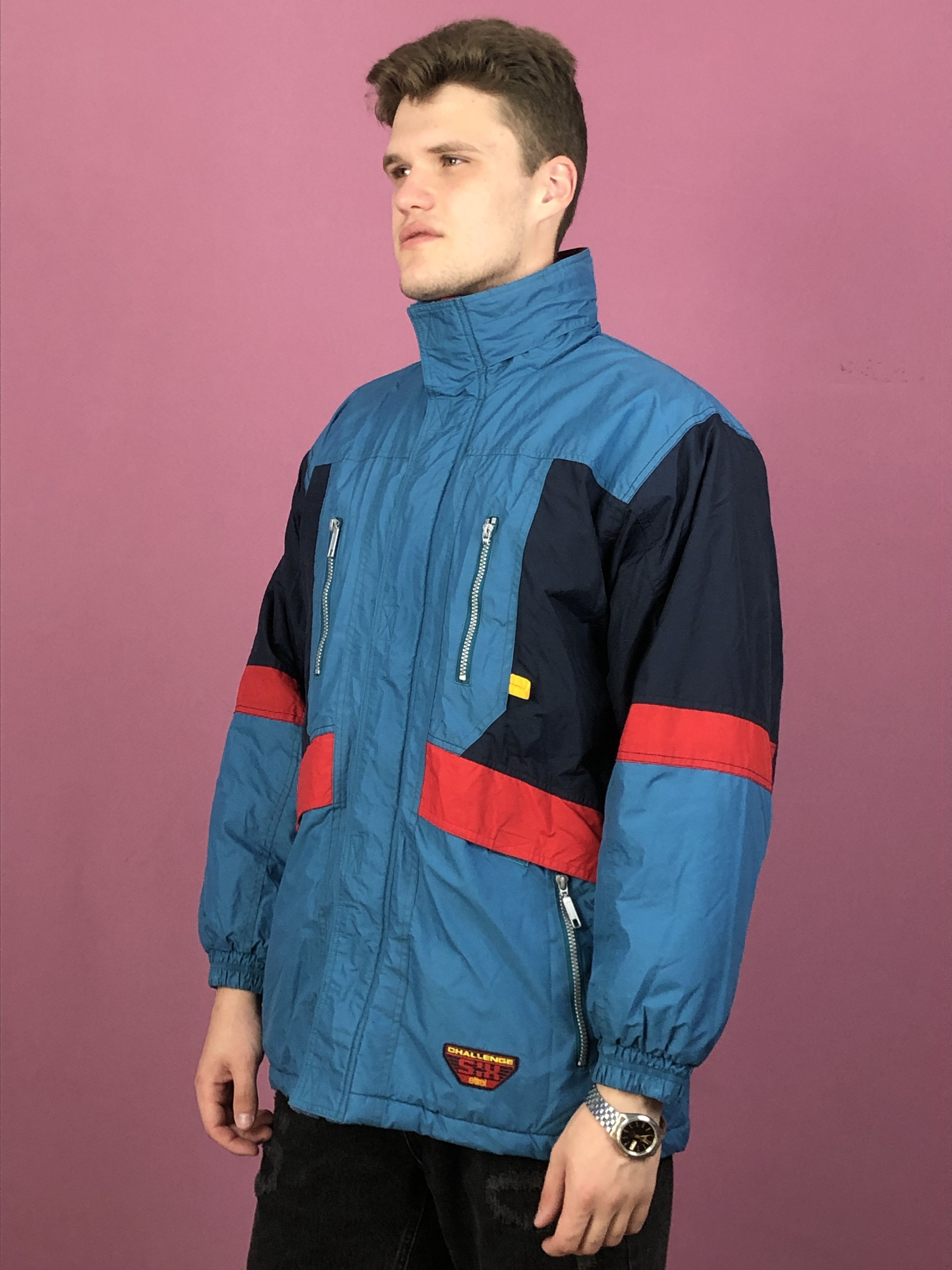 Vintage 90s Etirel Vintage Men's Ski Jacket - Size 176 / M Size US M / EU 48-50 / 2 - 1 Thumbnail