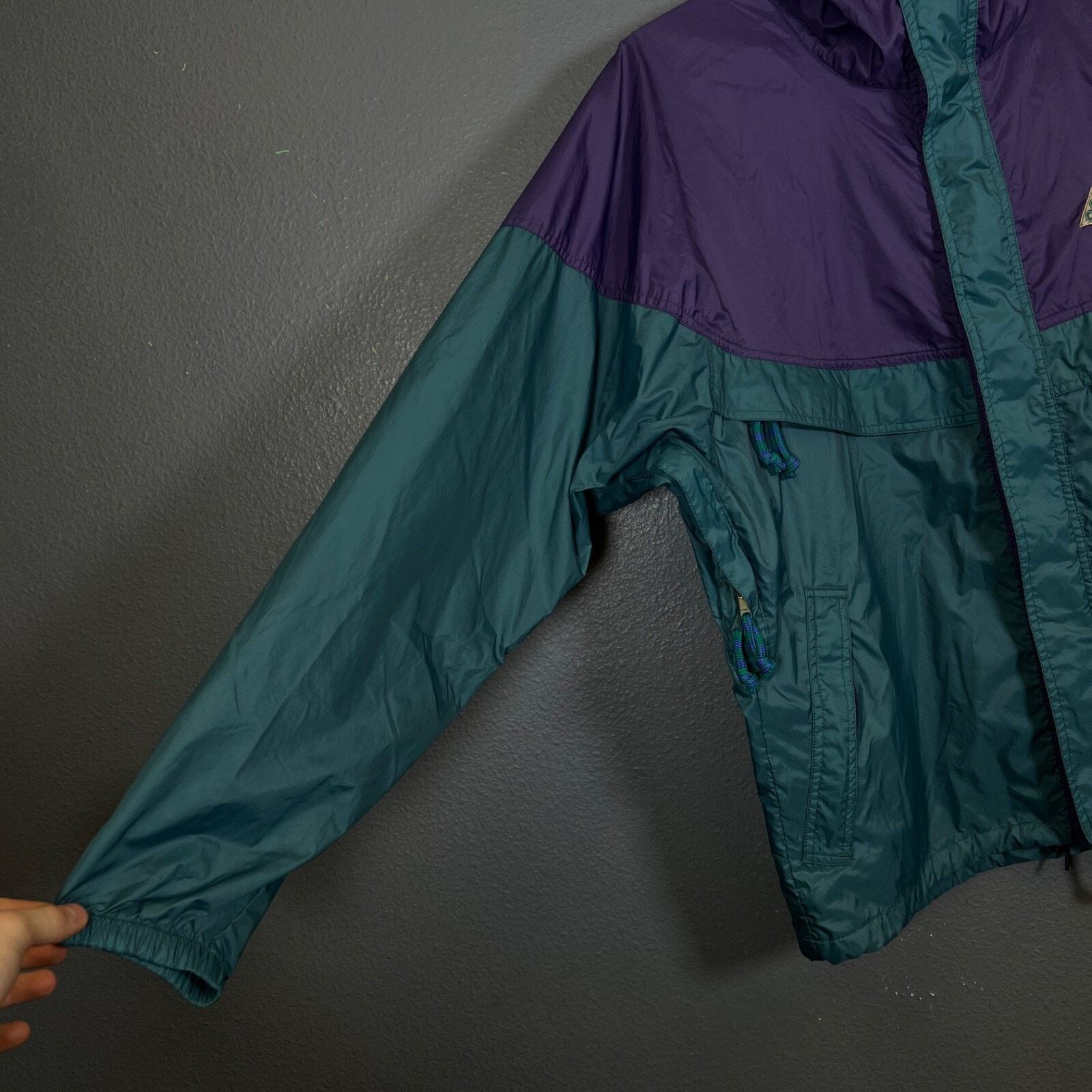 Nike ACG Nike ACG L men VINTAGE windbreaker Nylon purple/blue jacket Size US L / EU 52-54 / 3 - 3 Thumbnail