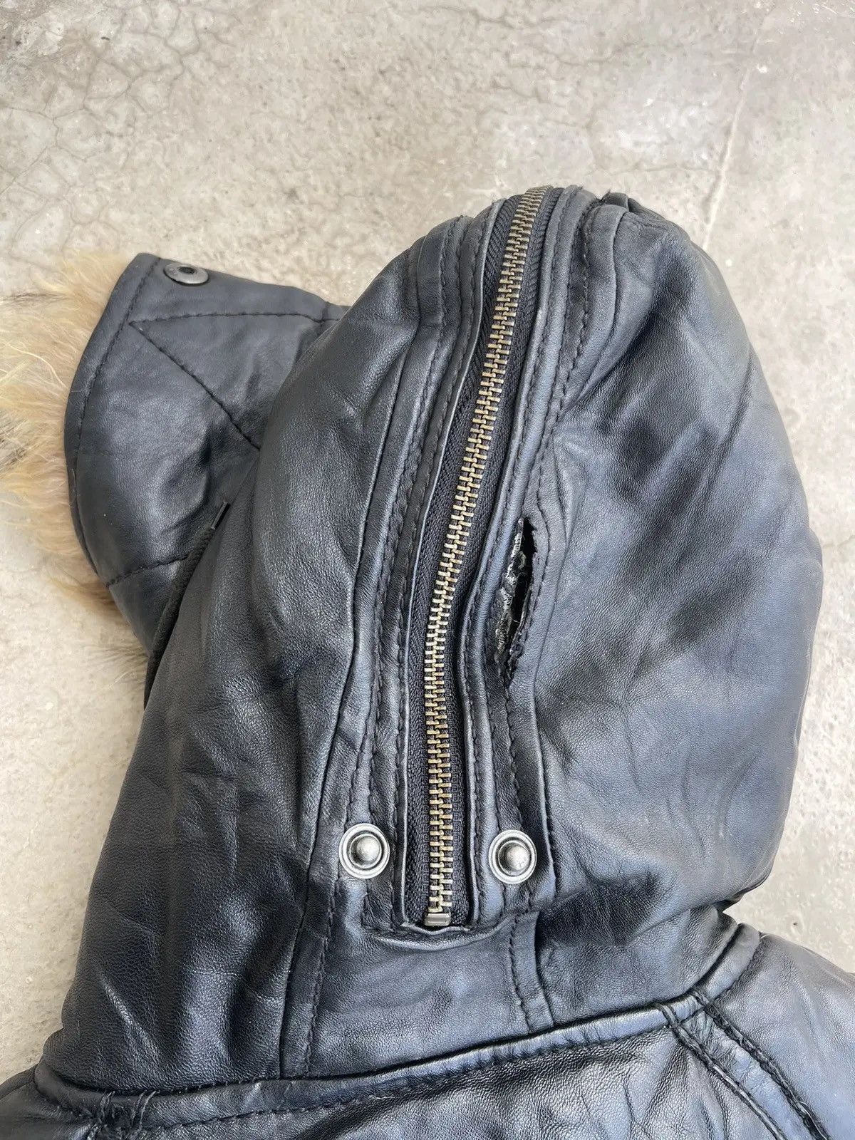 Avirex VTG Avirex LTD Leather Snorkel Parka N-3B Flight Jacket Size US M / EU 48-50 / 2 - 16 Thumbnail