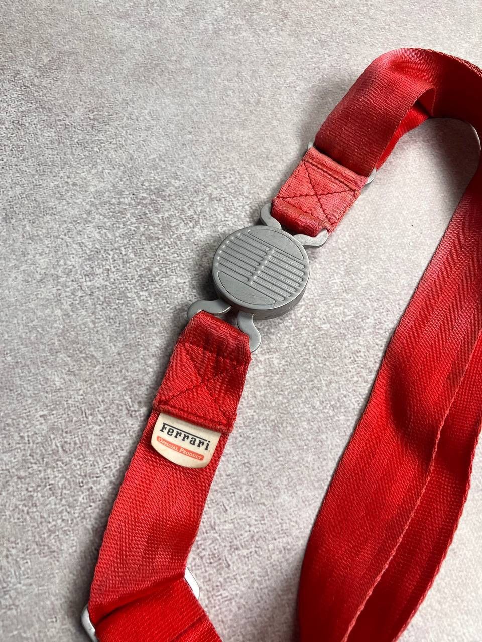 Ferrari × Vintage VINTAGE 90’s FERARRI F-1 RACING GEAR BELT Y2K 34 Size ONE SIZE - 5 Thumbnail