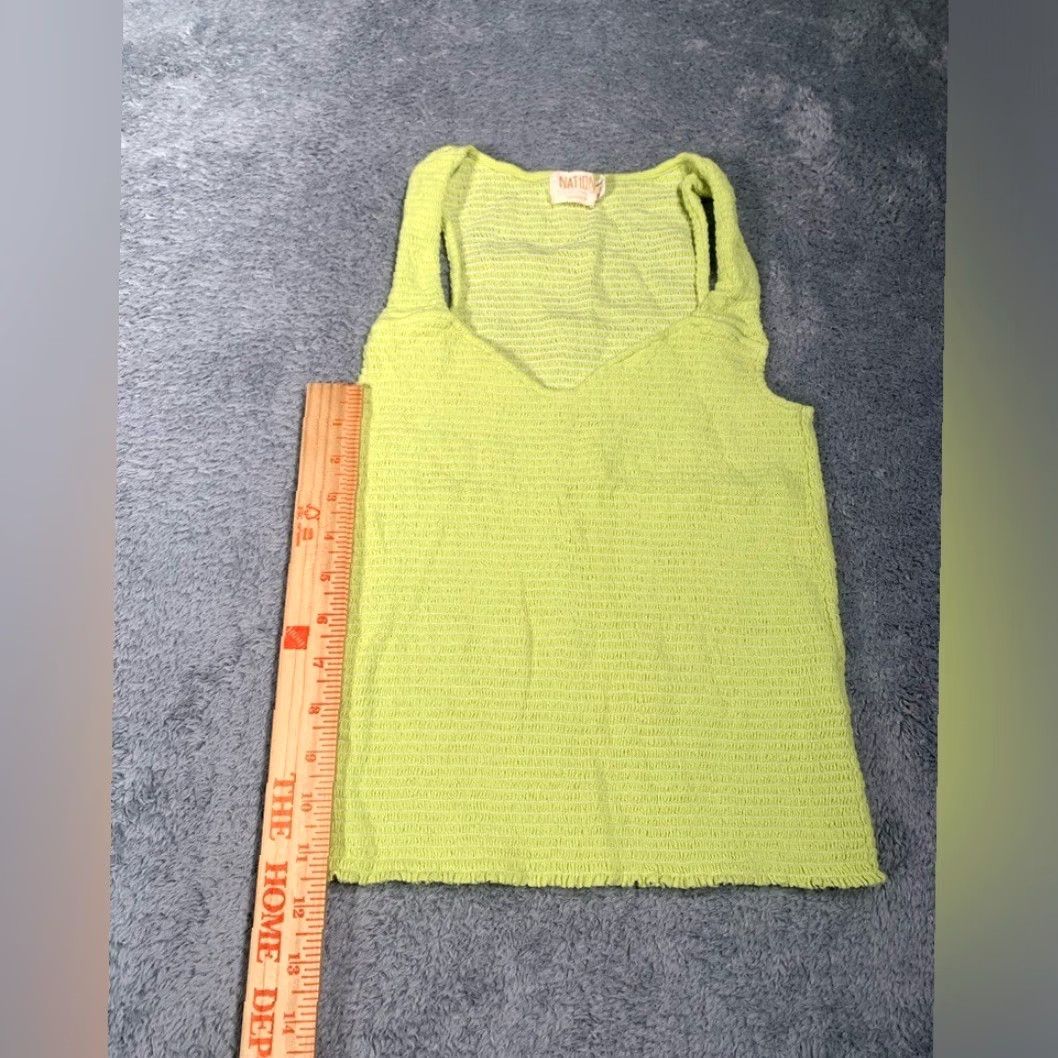 Nation LTD Nation LTD Tank Top Women S Small Lime Green/yellow Green Tank S Womens (Green) Size S / US 4 / IT 40 - 4 Thumbnail