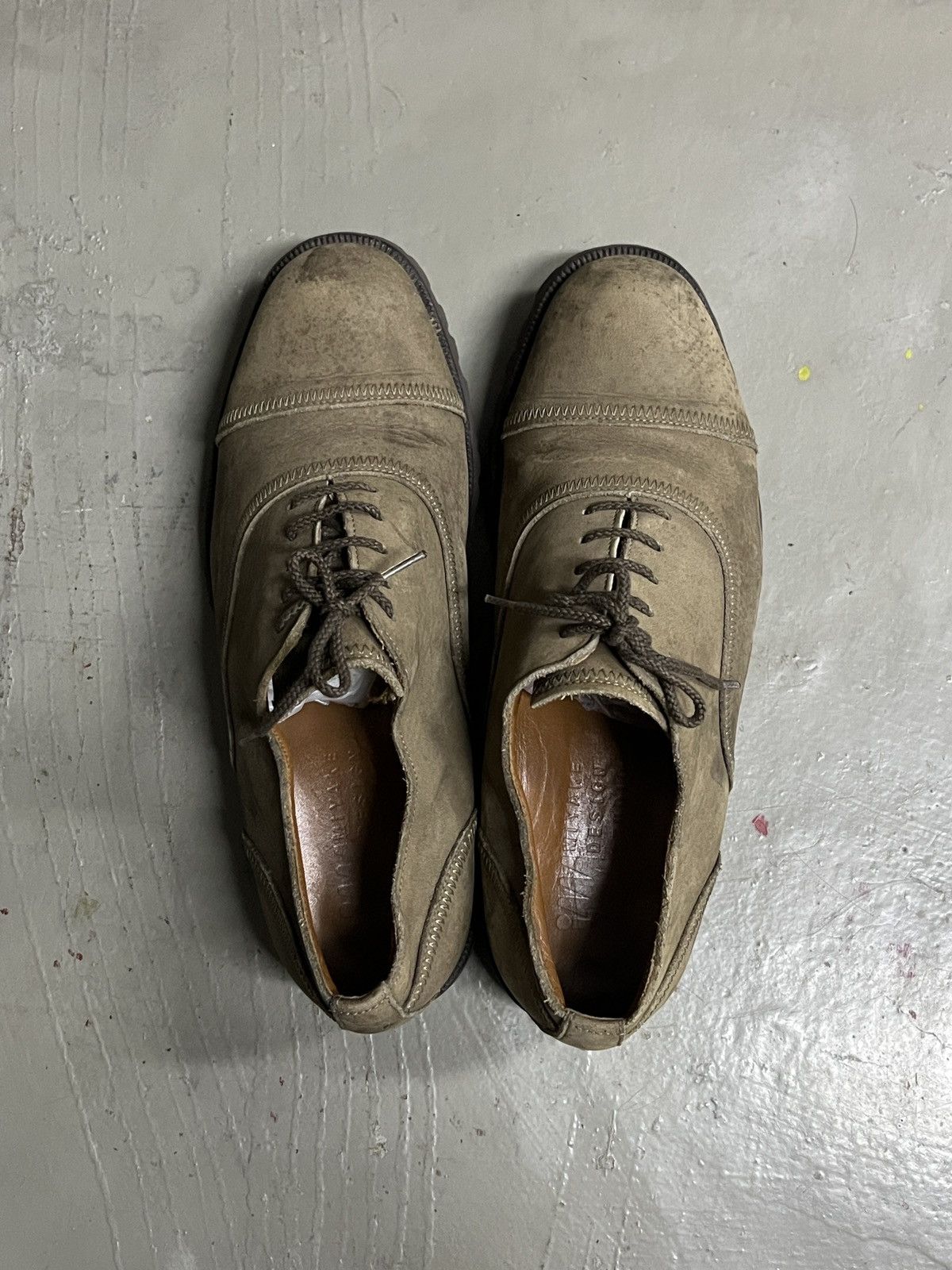 Issey Miyake Vintage Issey Miyake Leather Suede Oxford Derby Shoes Size US 7.5 / EU 40-41 - 13 Thumbnail