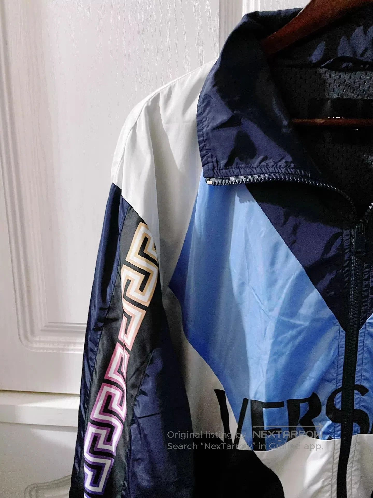 Versace Multi Color Zip-Up Light Jacket Size M. Size US M / EU 48-50 / 2 - 5 Thumbnail