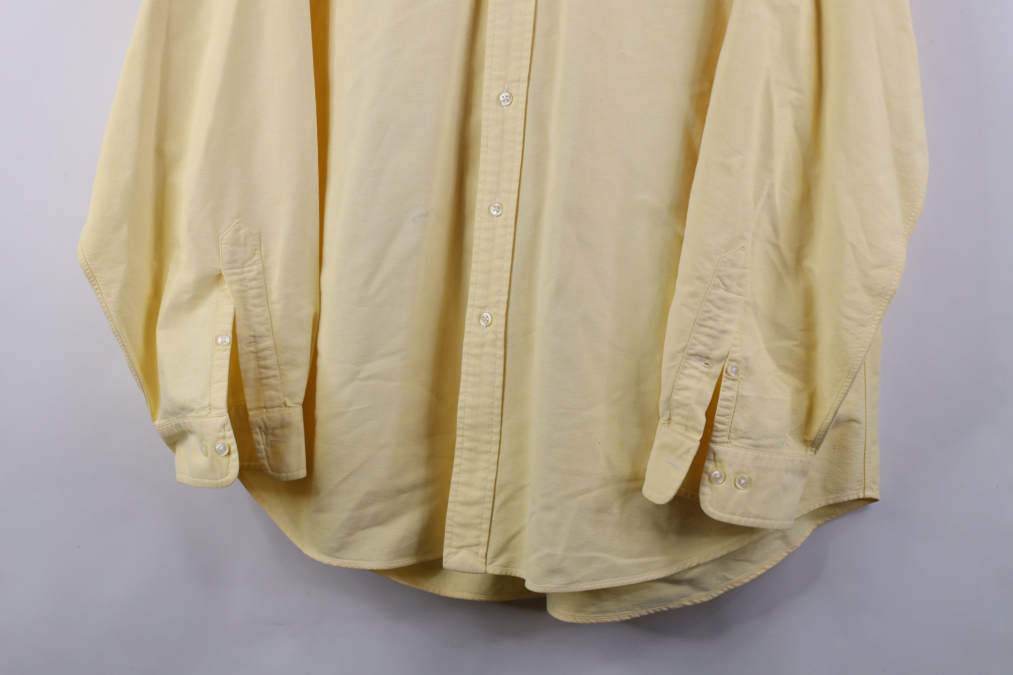 Ralph Lauren Vintage 90s Ralph Lauren Cotton Oxford Button Down Shirt Size US L / EU 52-54 / 3 - 3 Thumbnail