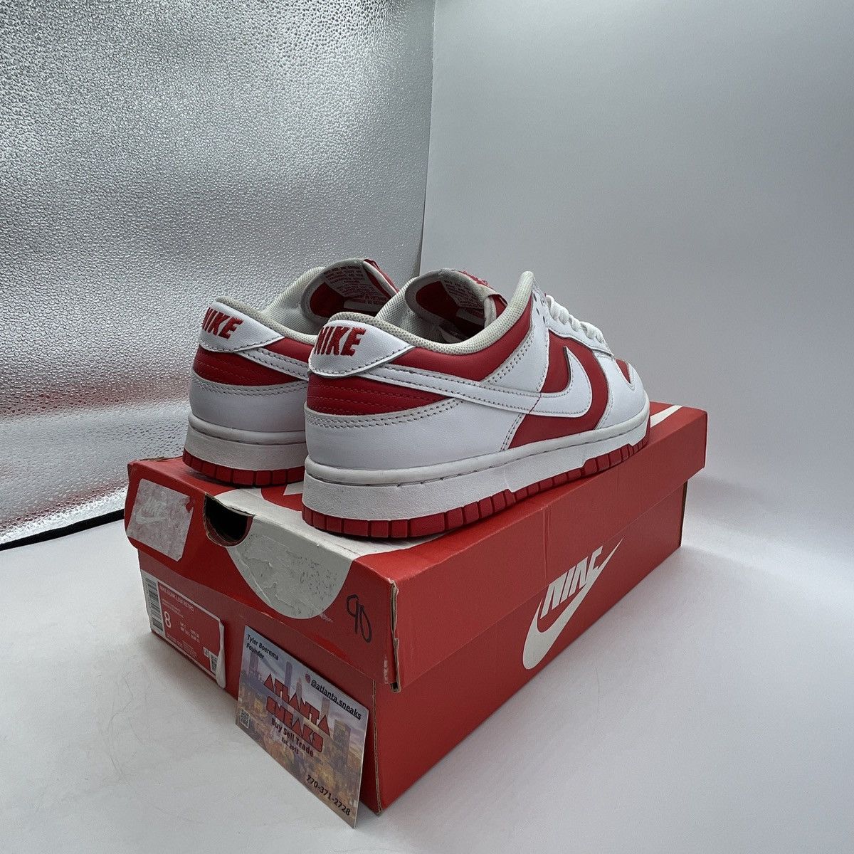 Nike Dunk low Championship red Size US 8 / EU 41 - 5 Thumbnail