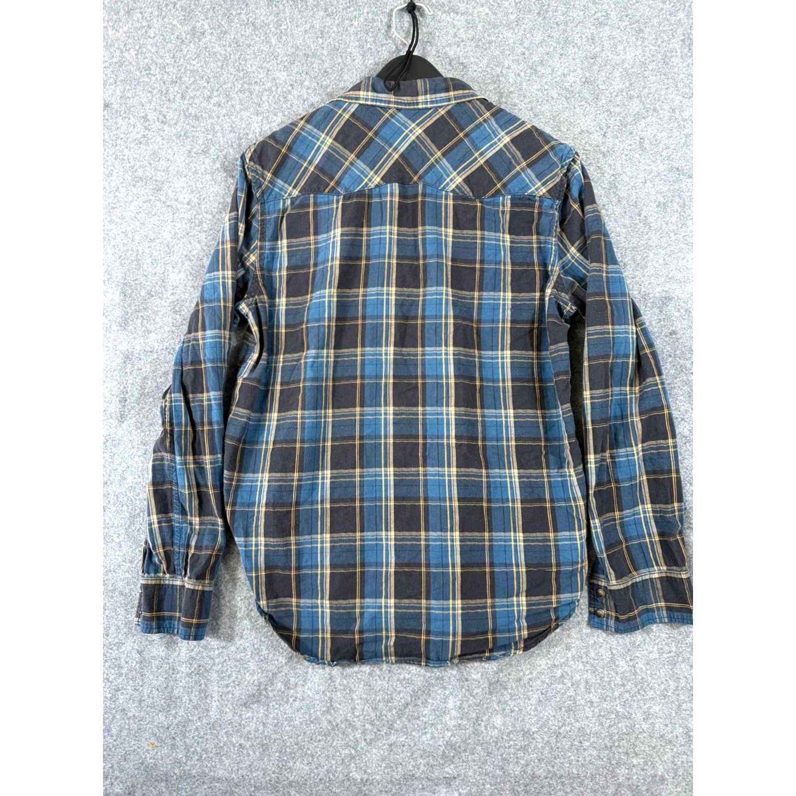 American Eagle Outfitters VINTAGE? No. American Eagle Outfitters Western Shirt Mens M Blue Plaid Slim Fit Pearl Snap Shirt Mens M Blue Plaid Slim Fit Pearl Snap Size US M / EU 48-50 / 2 - 7 Thumbnail