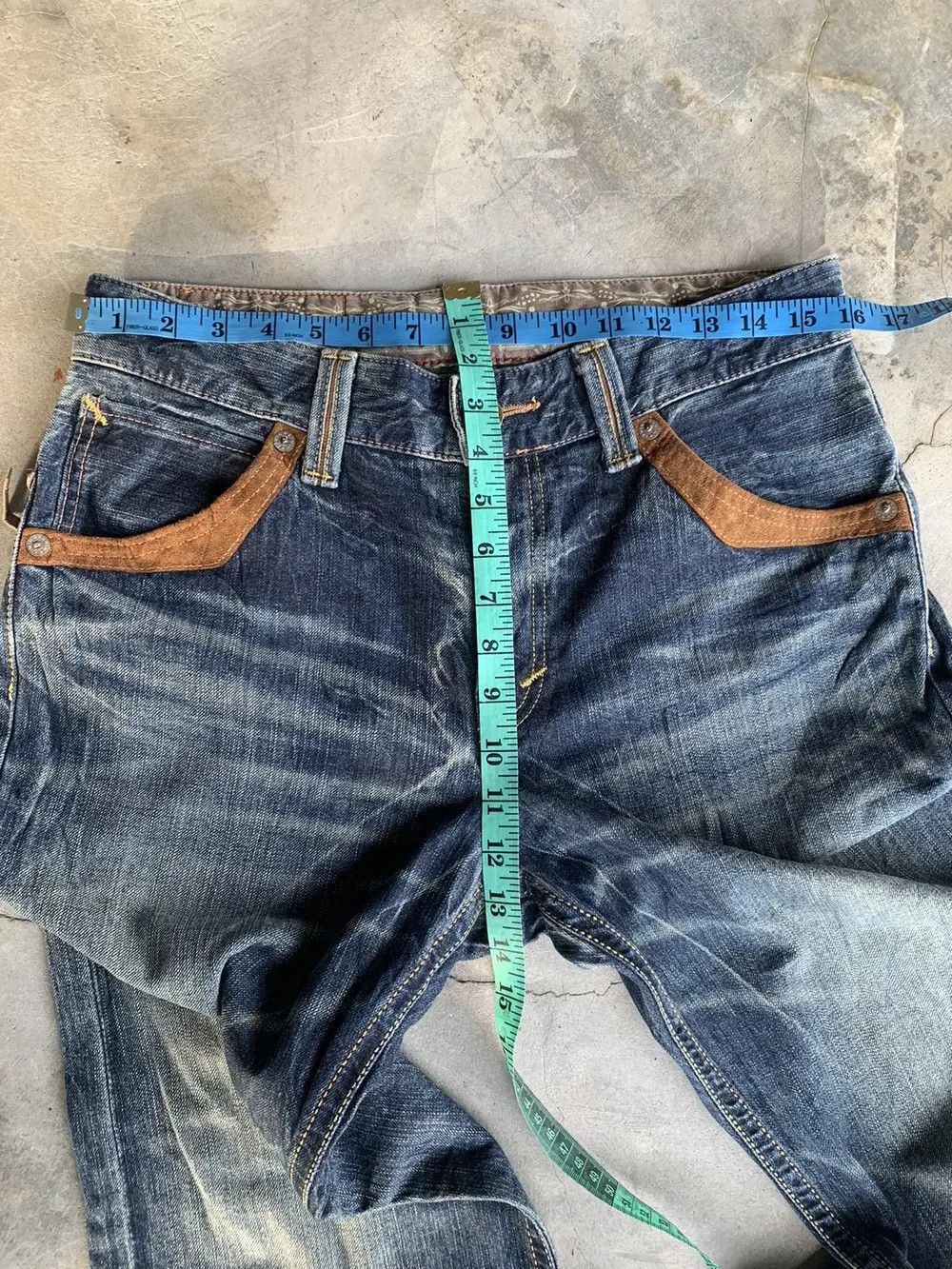 Edwin VINTAGE EDWIN BUFFALO HEAD.🔥🔥🔥 Size US 32 / EU 48 - 6 Thumbnail