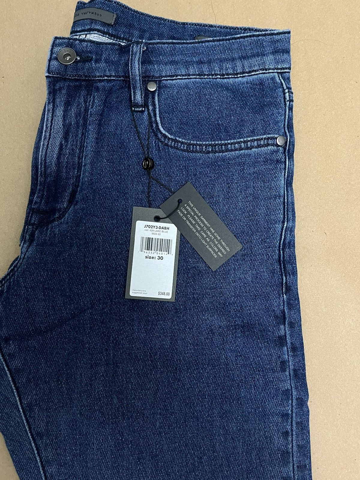 John Varvatos JV702 slim Jean. 30 Size US 30 / EU 46 - 8 Thumbnail