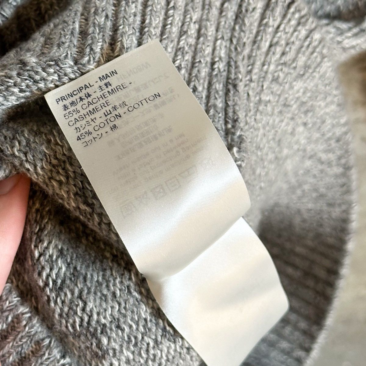 Louis Vuitton LV MERCI Cashmere Crewneck Sweater By Virgil Abloh Size US XL / EU 56 / 4 - 7 Thumbnail
