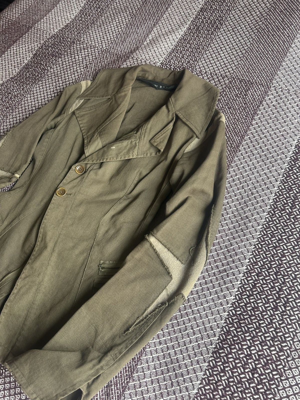 Japanese Brand × Vintage Vintage Military Style Womens Jacket Size 44 Avantgarde Rare Size M / US 6-8 / IT 42-44 - 5 Thumbnail