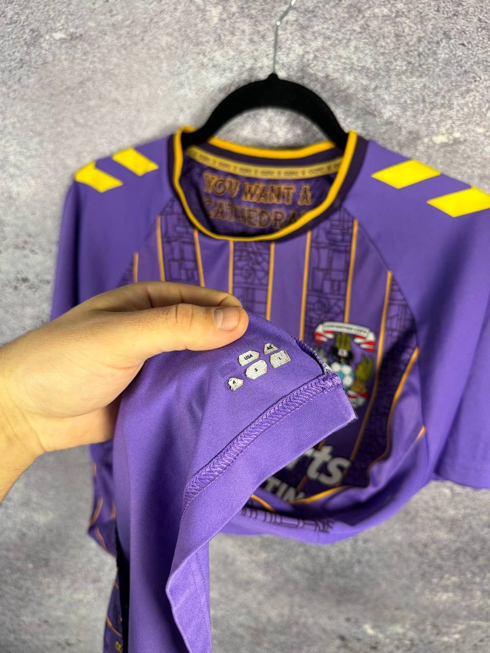 Hummel × Vintage Vintage Coventry City 2022/23 Hummel Away Soccer Jersey Size US M / EU 48-50 / 2 - 9 Thumbnail