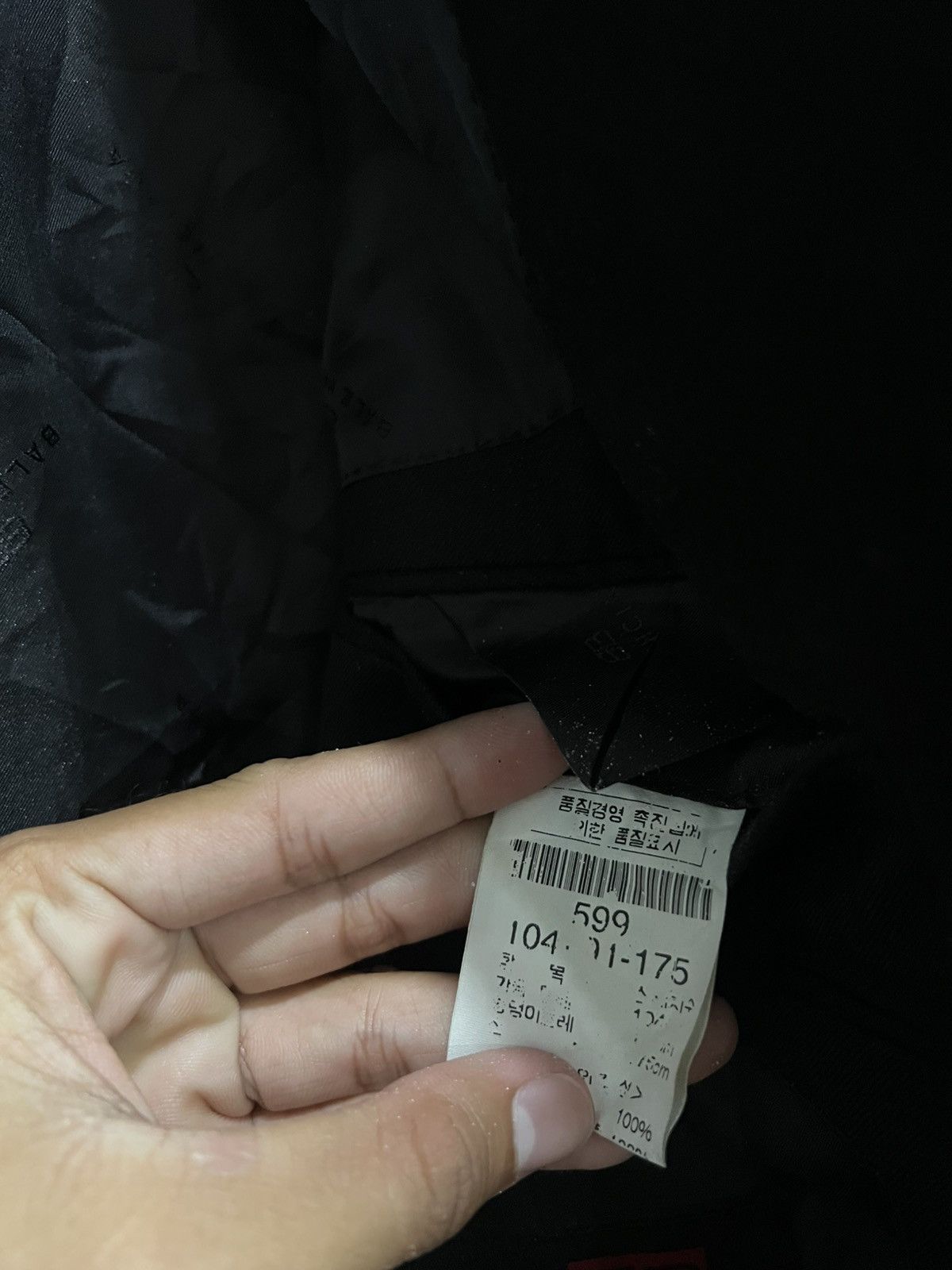 Balenciaga 90s Vintage Balenciaga Blazer Jacket Size 40R - 9 Thumbnail