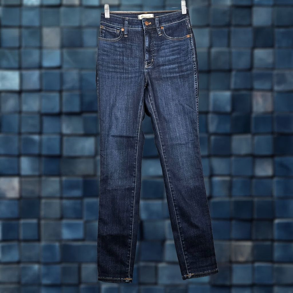 Madewell Madewell Jeans Skinny BLUE five pockets Size 25 Womens Regular High-RISE Vintage No Size 42" / US 20 - 1 Thumbnail