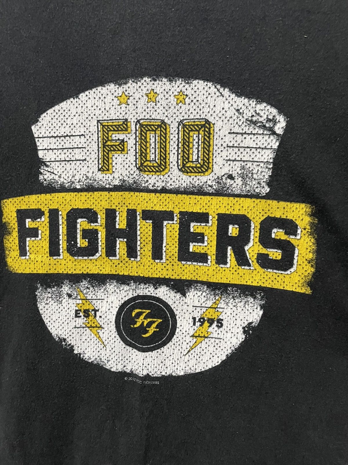 Band Tees × Vintage Vintage 2012 Foo Fighters Band Tour Tee Y2K T Shirt Graphic Size US L / EU 52-54 / 3 - 3 Thumbnail