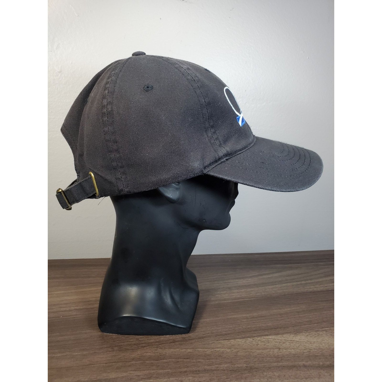 Vintage Vintage QUALITY METALS Hat Black Adjustable Baseball Cap Size ONE SIZE - 5 Thumbnail