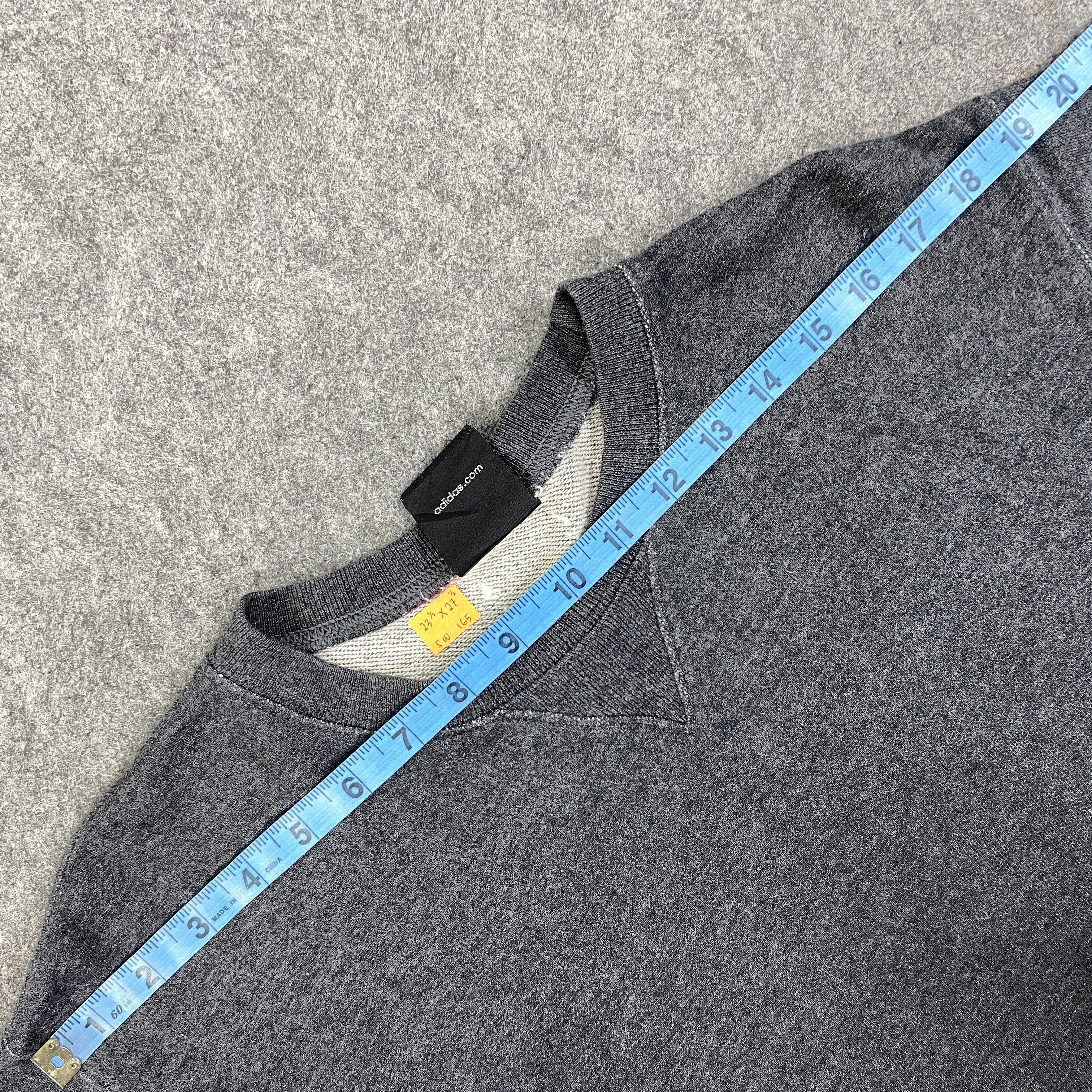Vintage vintage Adidas Grey Sweatshirt -SW165 Size US M / EU 48-50 / 2 - 8 Thumbnail