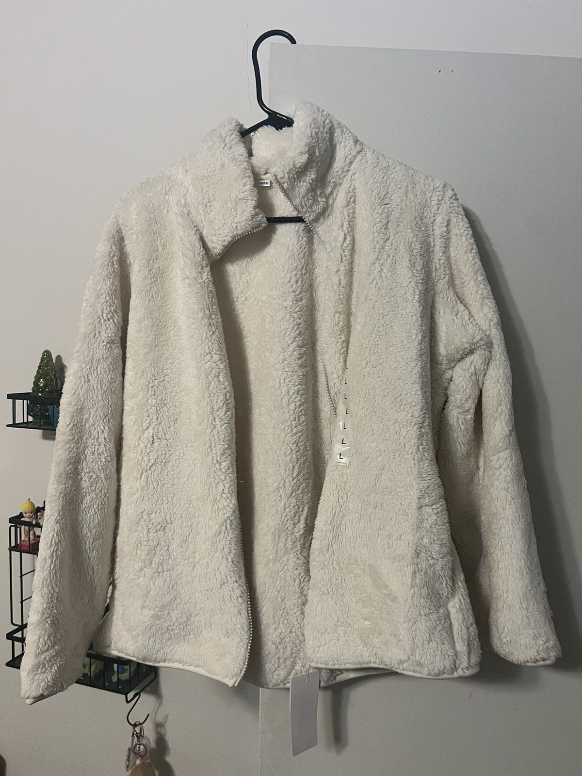 Uniqlo Uniqlo Fluffy Yarn Fleece Full-Zip Jacket Sz L Size L / US 10 / IT 46 - 2 Thumbnail