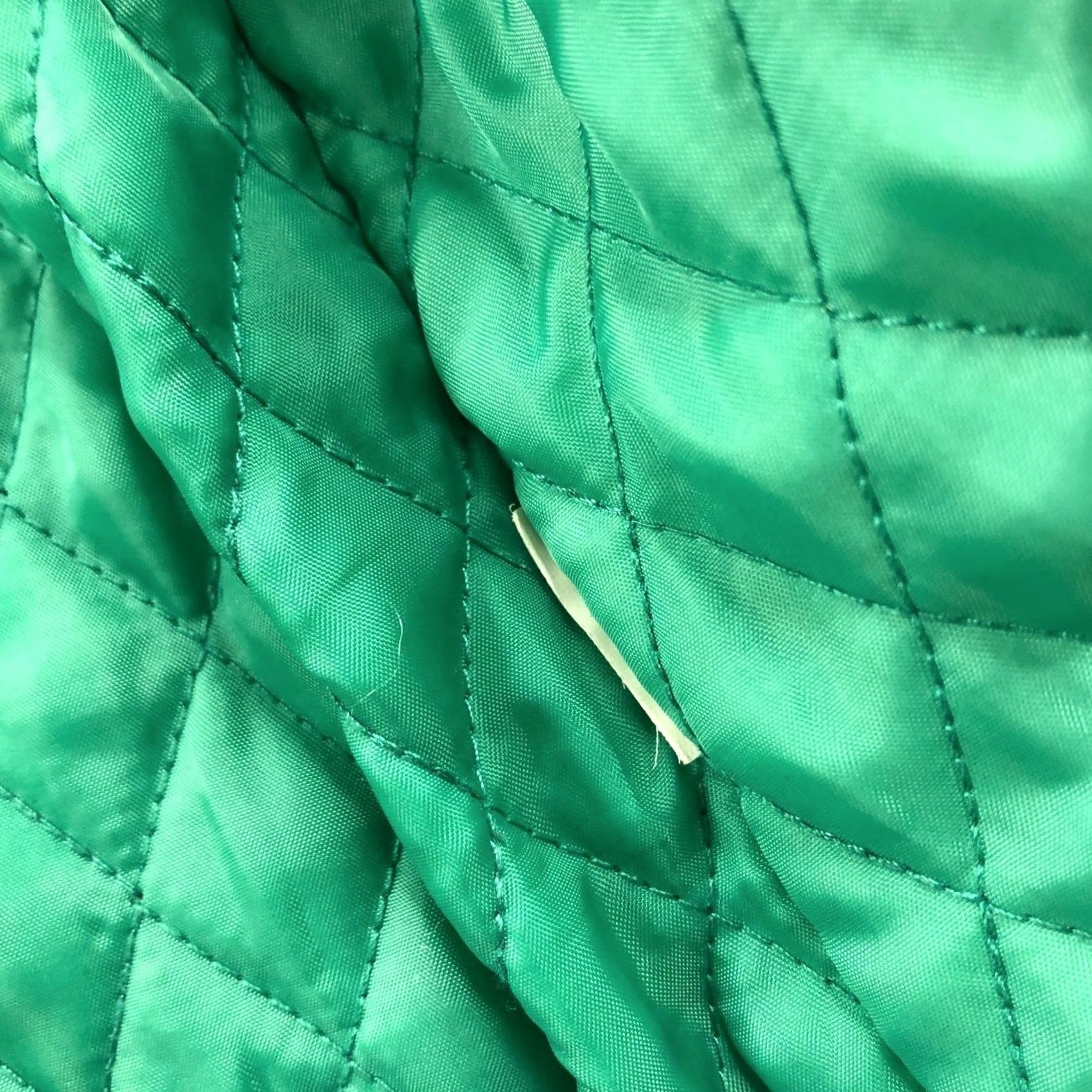 Zara Zara Jacket Quilted Hooded Full Zip Shell Button Blue Green M Men Size US M / EU 48-50 / 2 - 5 Thumbnail