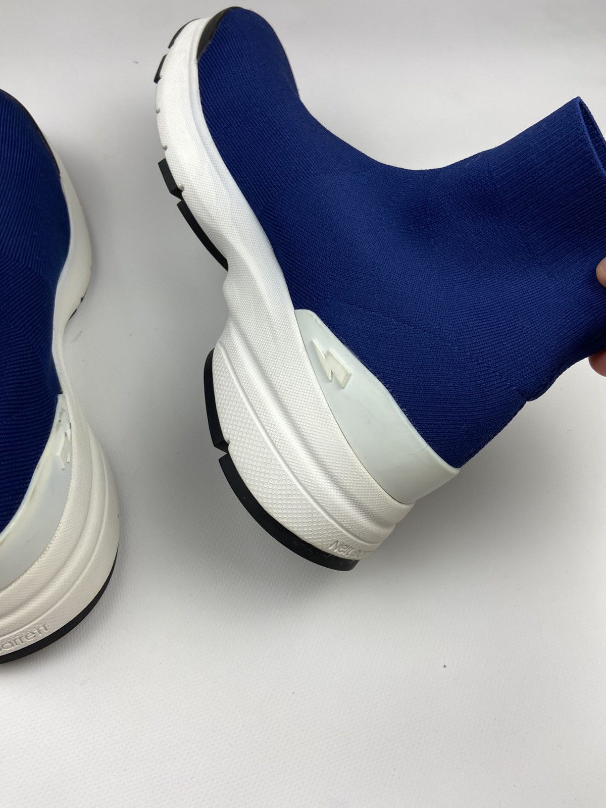 Neil Barrett NEIL BARRETT CONTRASTING SOLE BOLT SOCK SNEAKERS SZ 45 Size US 12 / EU 45 - 15 Thumbnail