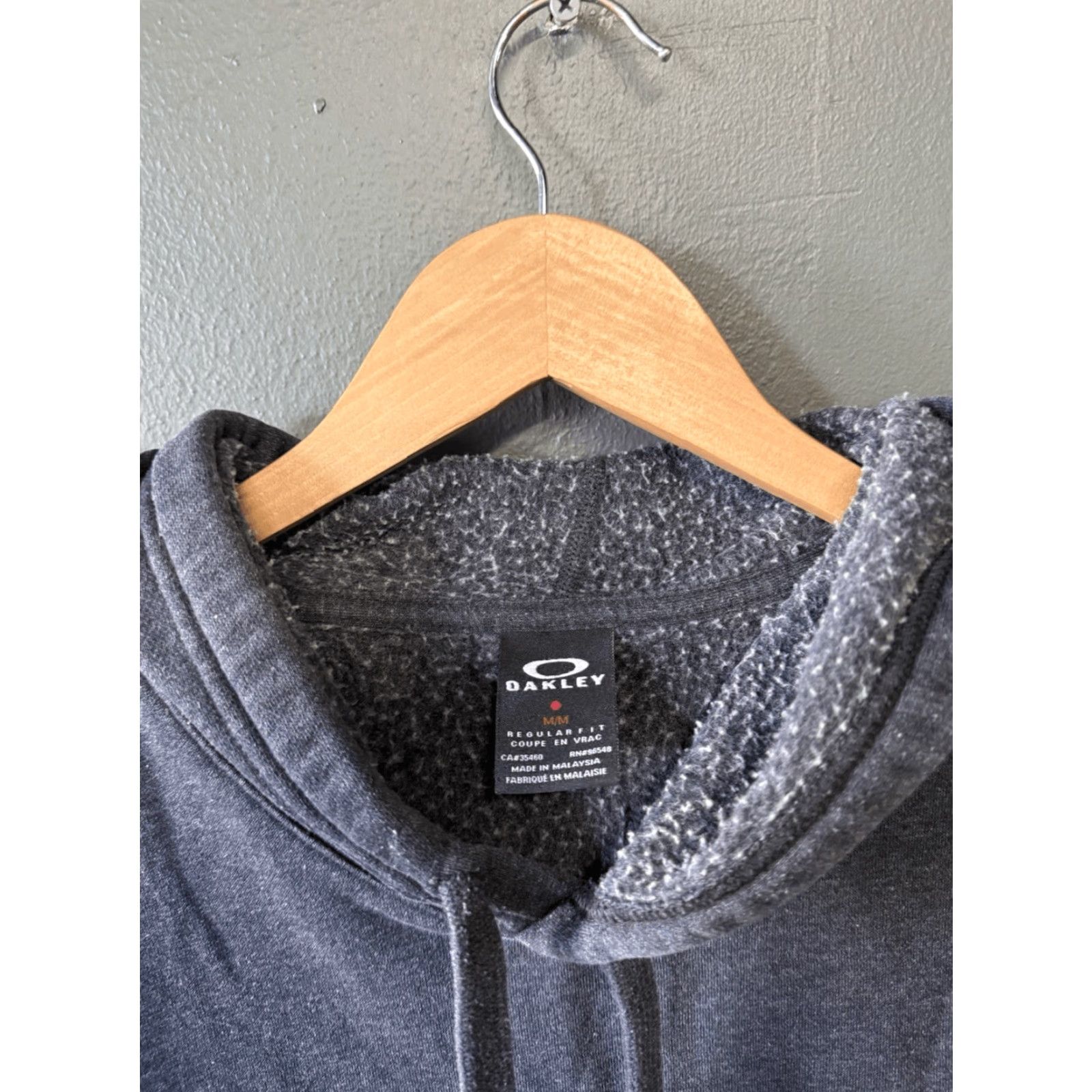 Oakley Oakley Hoodie Mens Pullover Gray Size M Camo Spellout Shirt Sweatshirt Size US M / EU 48-50 / 2 - 3 Thumbnail