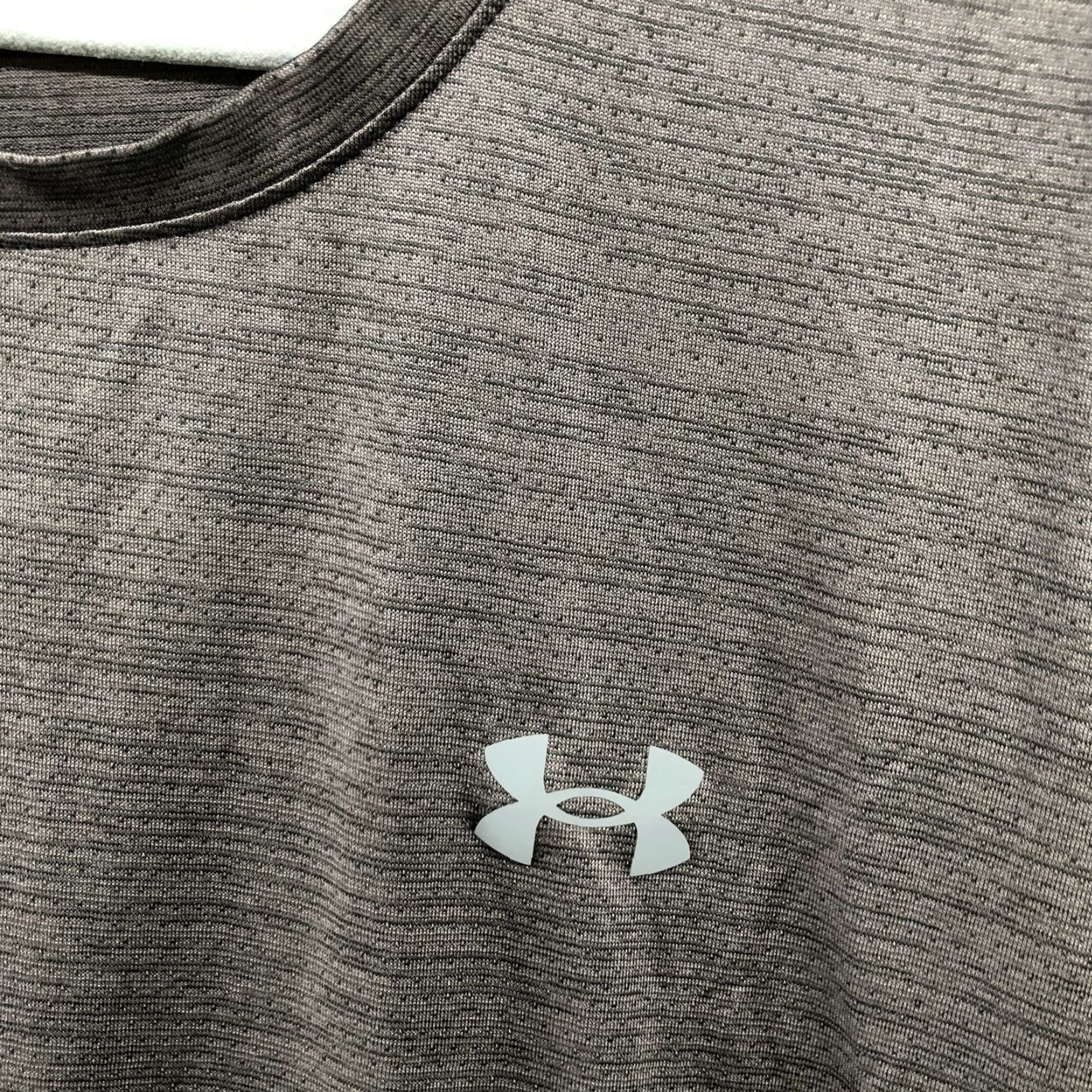 Under Armour Under Armour UA Active T Shirt Mens 2XL Dark Gray Crewneck Loose Short Sleeve Shirt Mens Size US XXL / EU 58 / 5 - 6 Thumbnail